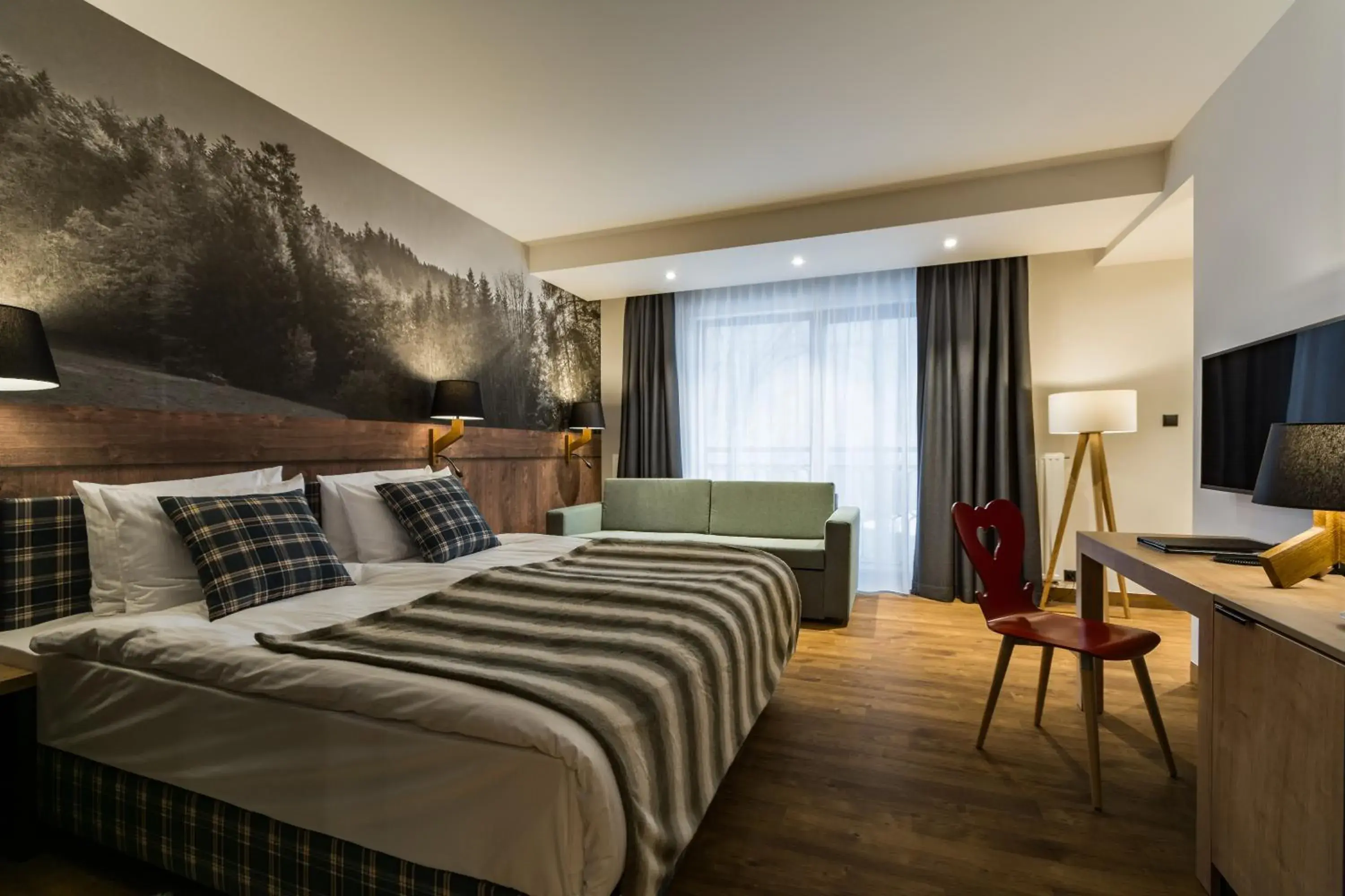 Standard Plus Double Room - Hotel in Szczawnica Park Resort & Spa Standard Plus Double Room - Hotel in Szczawnica Park Resort & Spa