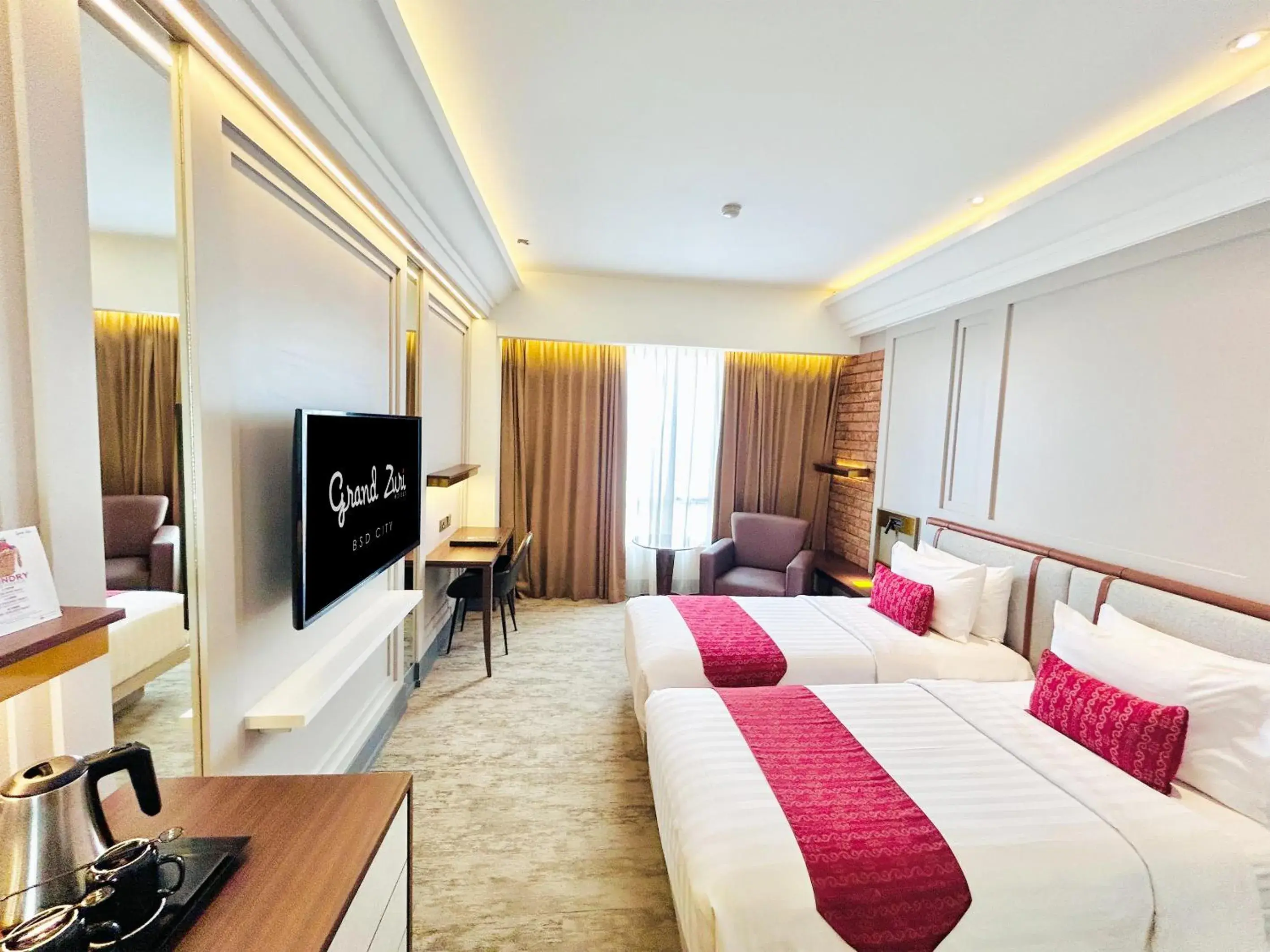 New Superior Twin Room - Non-Smoking in Grand Zuri BSD City New Superior Twin Room - Non-Smoking in Grand Zuri BSD City