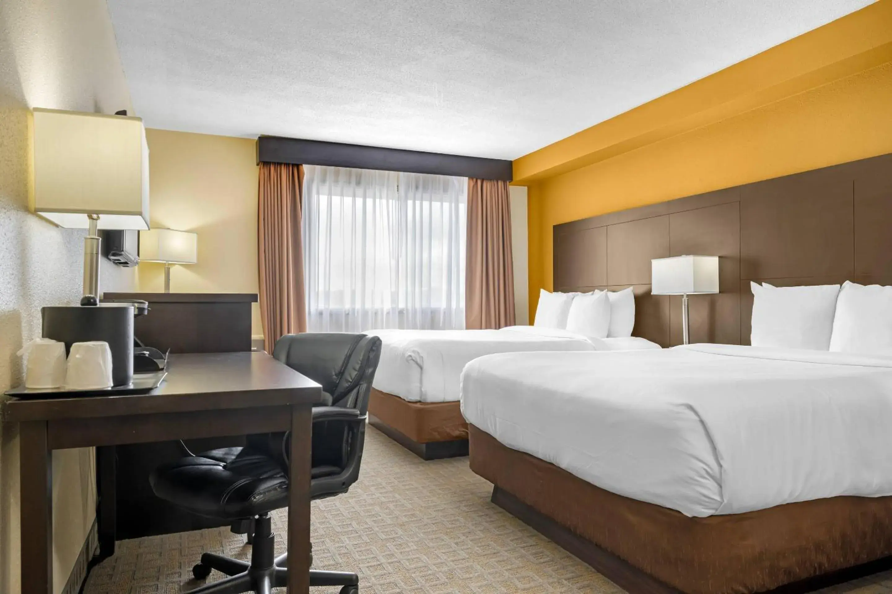 Queen Room with Two Queen Beds - Non-Smoking in Quality Inn & Suites Queen Room with Two Queen Beds - Non-Smoking in Quality Inn & Suites