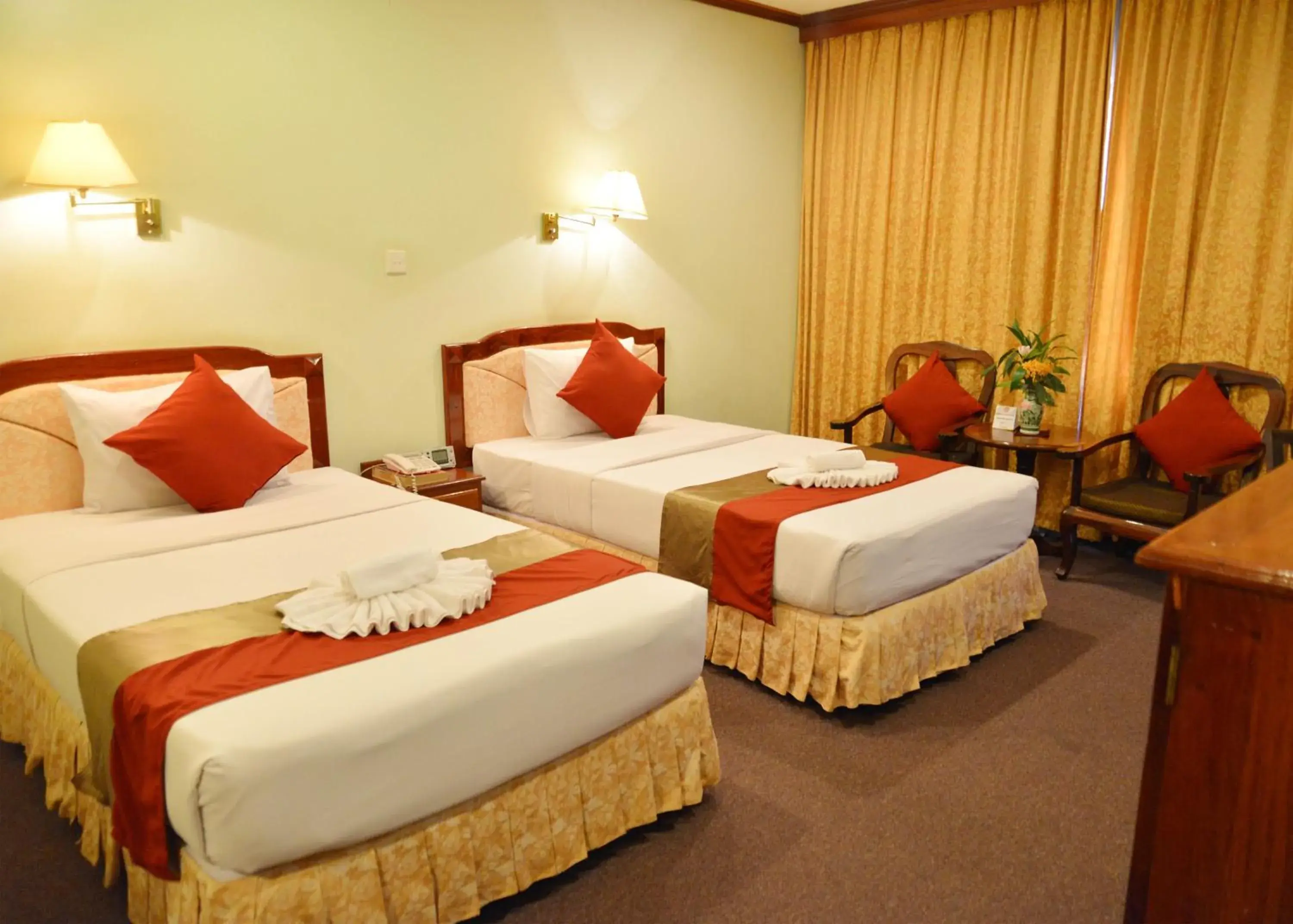 Deluxe Twin Room - Free Pickup in Angkor Hotel Deluxe Twin Room - Free Pickup in Angkor Hotel
