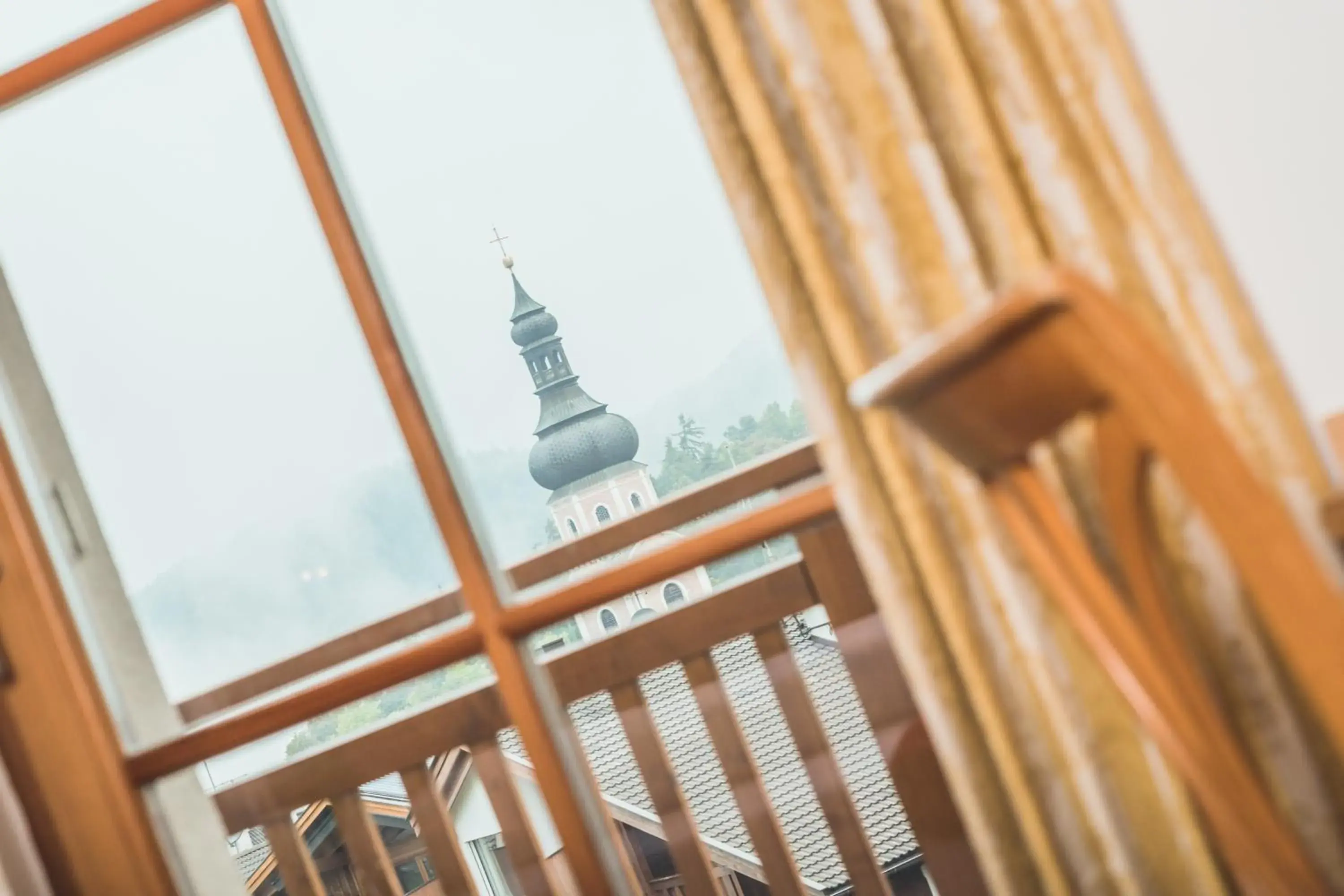 Double Room with Balcony in Hotel Castel Oswald von Wolkenstein Double Room with Balcony in Hotel Castel Oswald von Wolkenstein