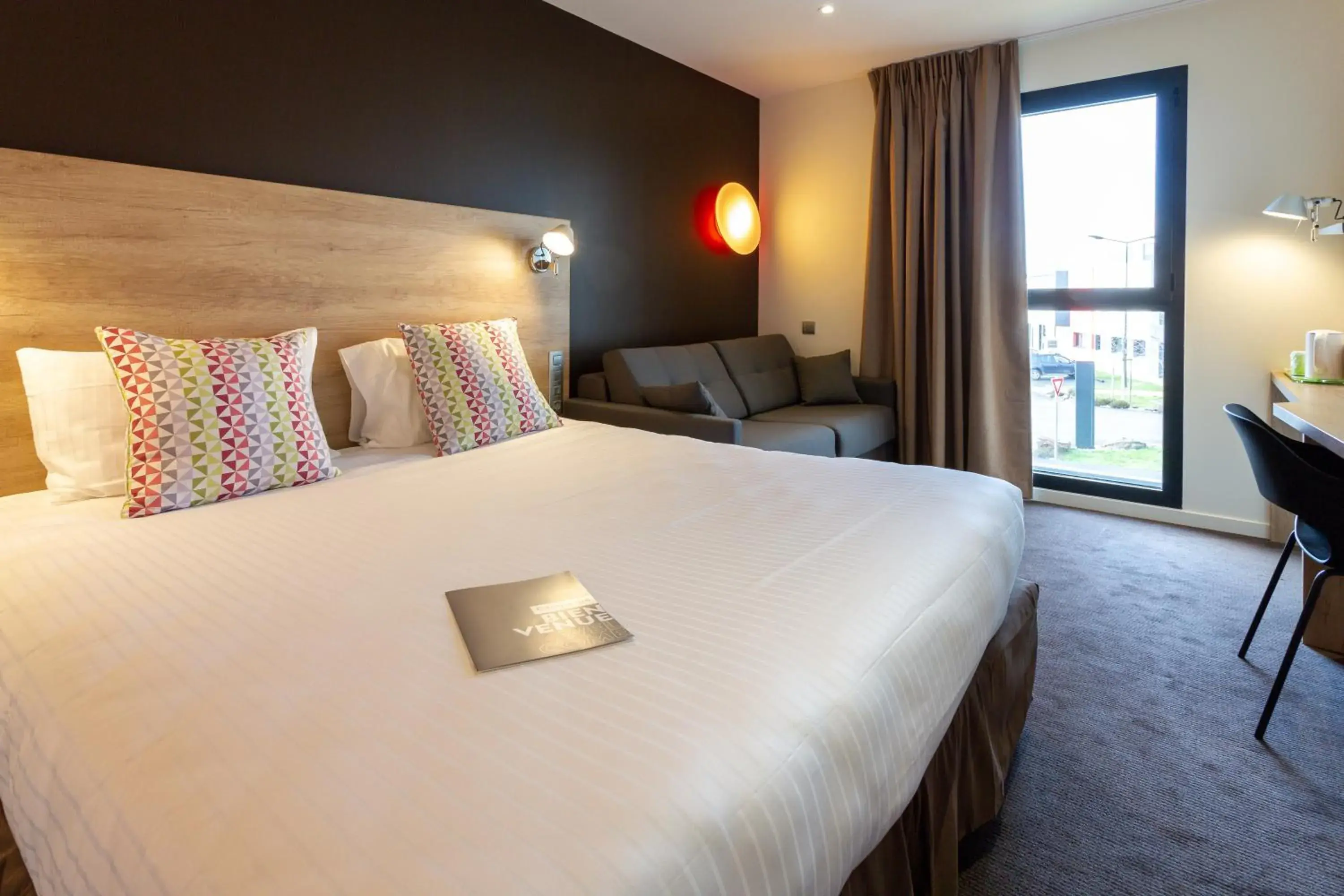 2 Double Beds - Room Next Generation in Campanile Laval Nord 2 Double Beds - Room Next Generation in Campanile Laval Nord