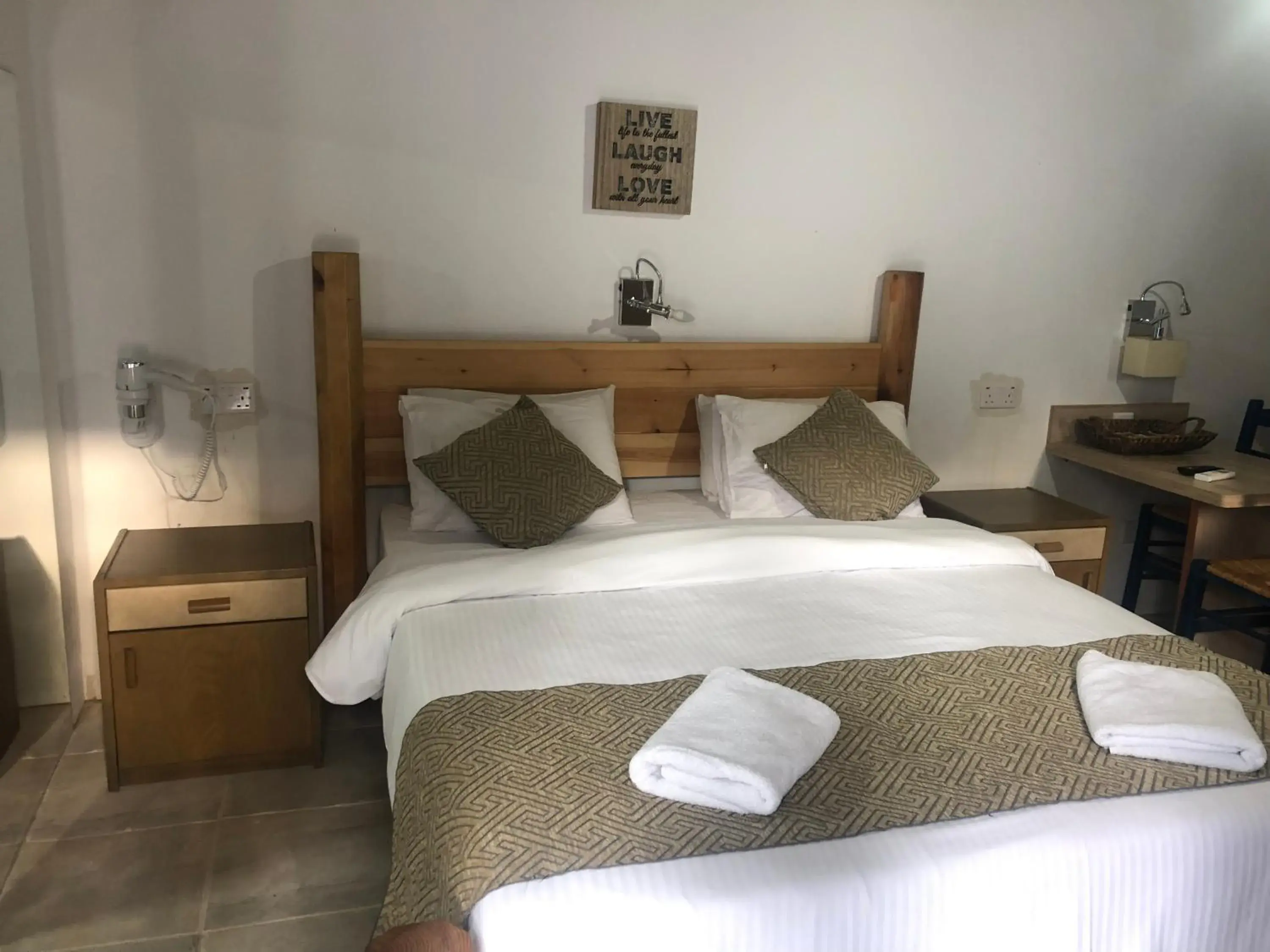 Double Room with Pool View in Lithos Studios Double Room with Pool View in Lithos Studios