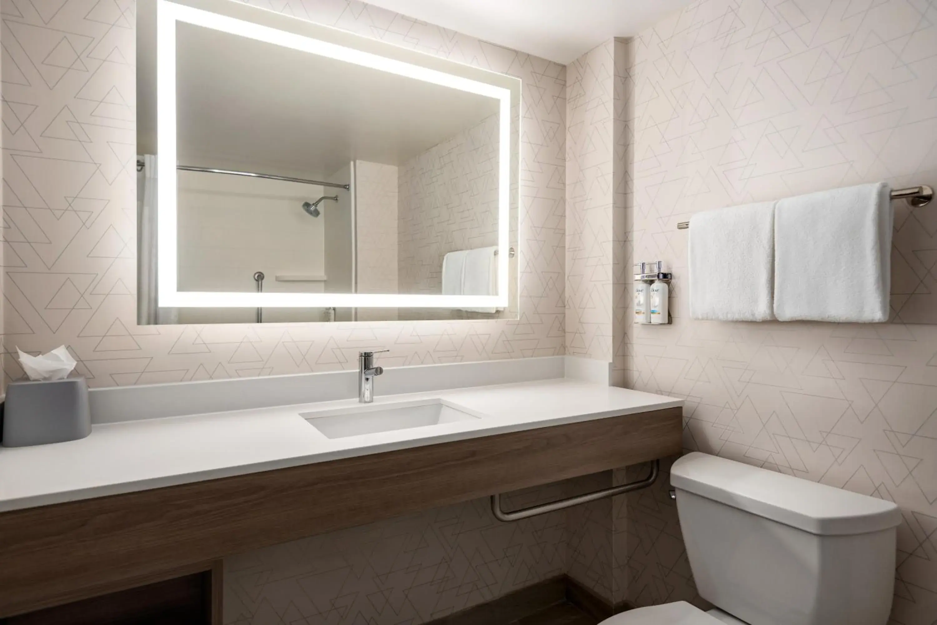 Standard King Room with Mobility Accessible Tub in Holiday Inn Express & Suites Mobile West I-10 by IHG Standard King Room with Mobility Accessible Tub in Holiday Inn Express & Suites Mobile West I-10 by IHG