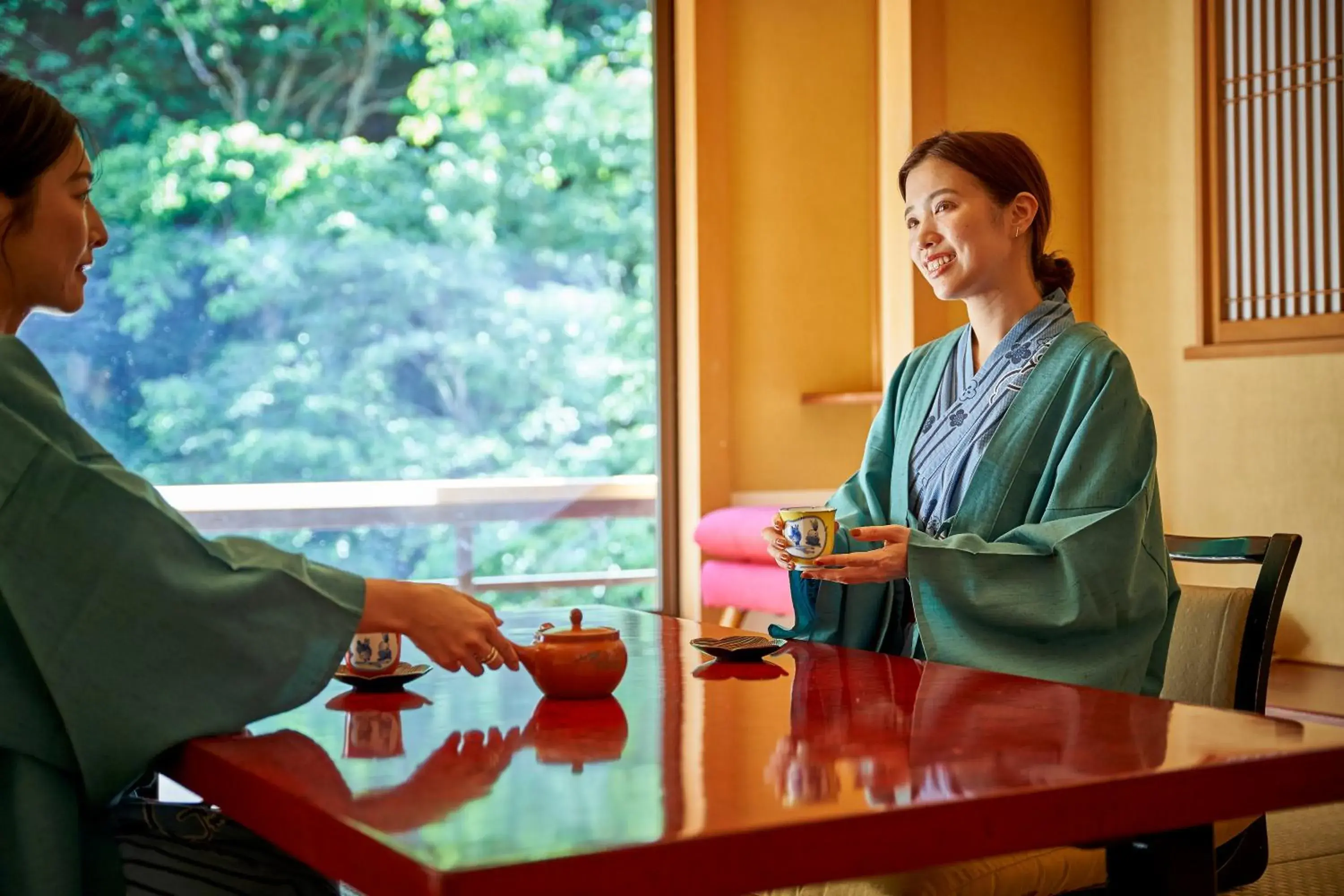 Deluxe Suite with Tatami Area and Open-Air Bath in Shima-Onsen Toshimaya Deluxe Suite with Tatami Area and Open-Air Bath in Shima-Onsen Toshimaya