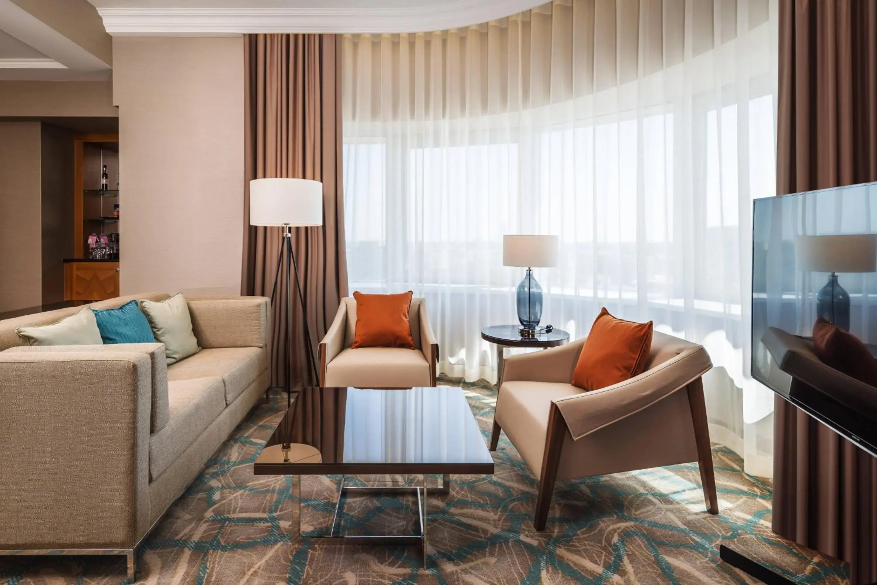 Senator Suite with Executive Lounge Access in JW Marriott Bucharest Grand Hotel Senator Suite with Executive Lounge Access in JW Marriott Bucharest Grand Hotel