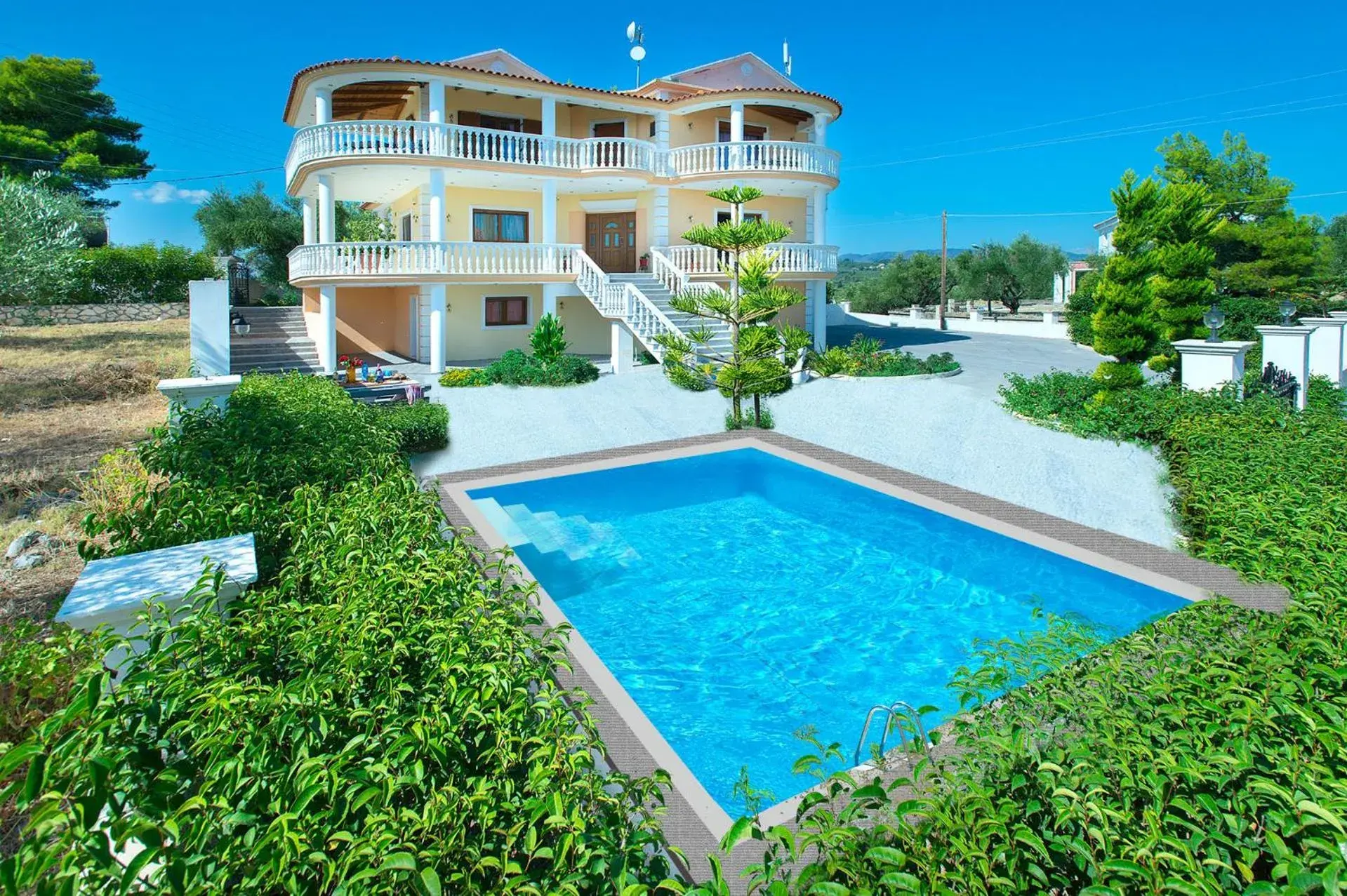 Villa with Private Pool in Zante View Studios & Villas Villa with Private Pool in Zante View Studios & Villas