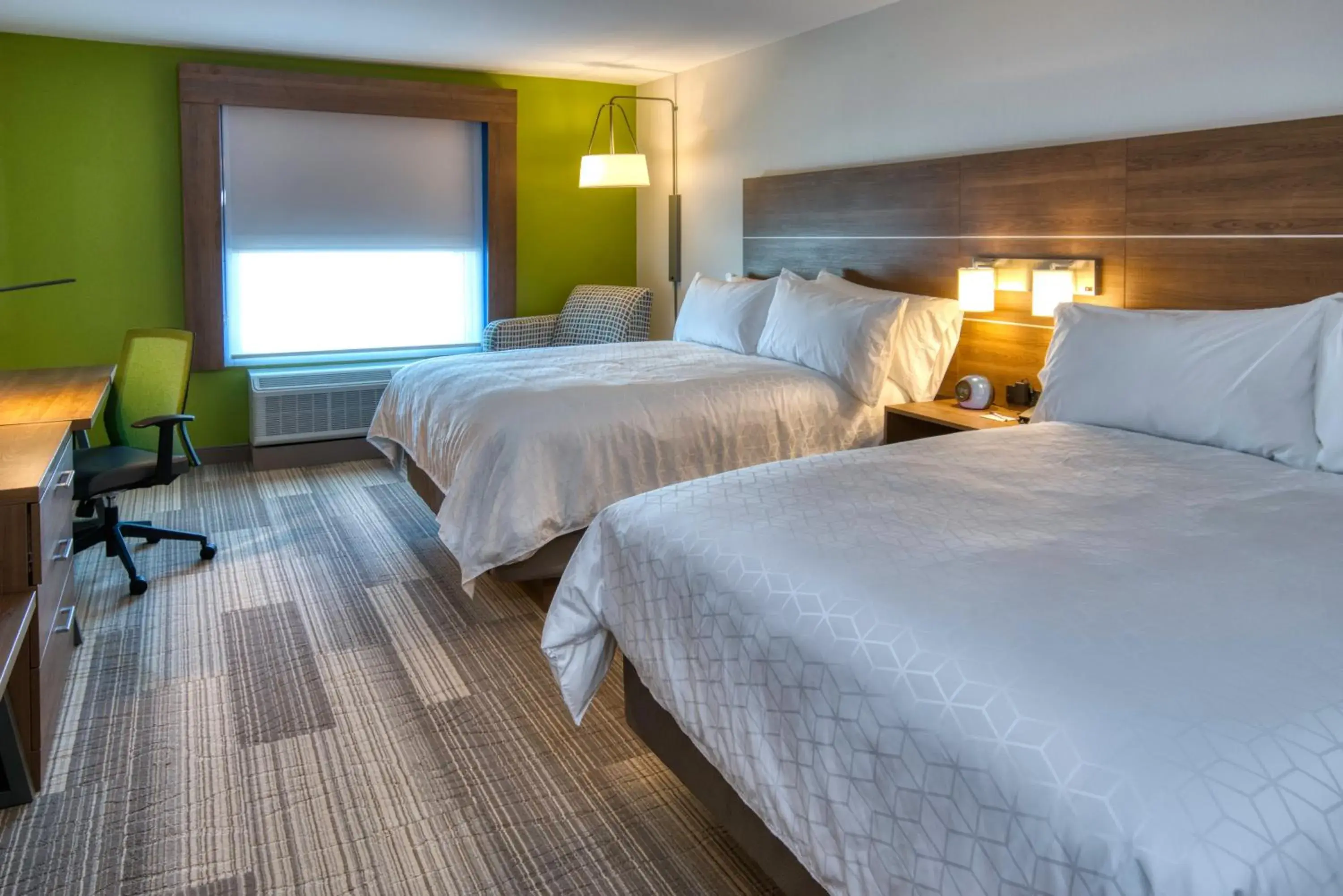 Queen Room with Two Queen Beds - Hearing Accessible/Non-Smoking in Holiday Inn Express & Suites Omaha Downtown Old Market by IHG Queen Room with Two Queen Beds - Hearing Accessible/Non-Smoking in Holiday Inn Express & Suites Omaha Downtown Old Market by IHG