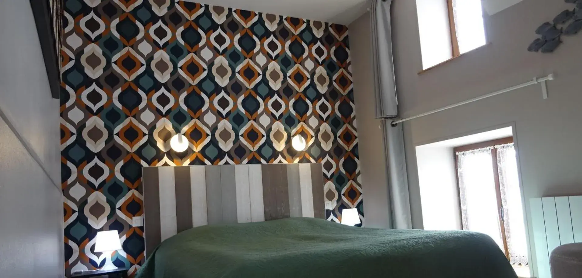 King Room with Garden View - single occupancy in La ferme aux chats King Room with Garden View - single occupancy in La ferme aux chats