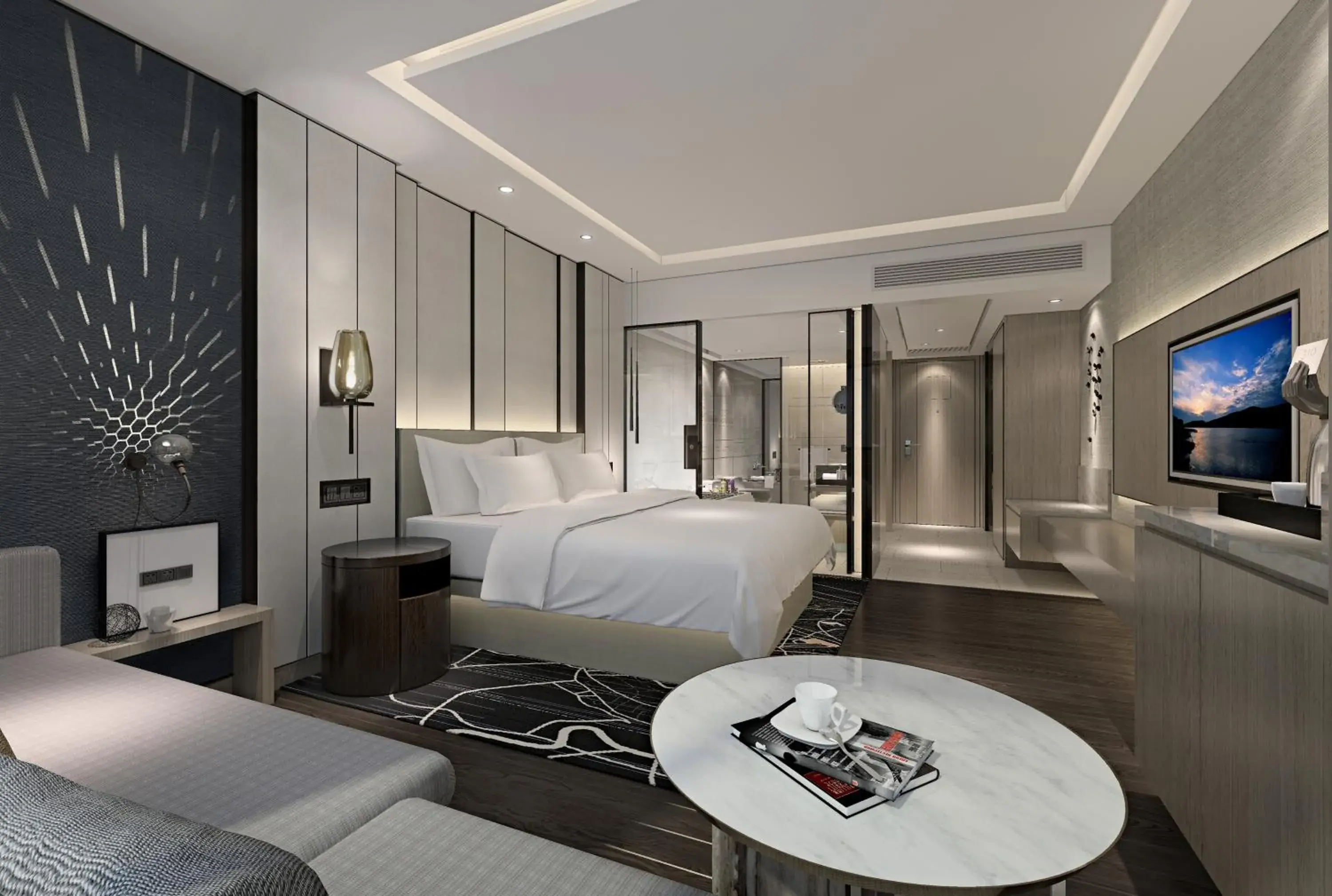 King Room - Executive Lounge Access in Renaissance Shenzhen Luohu Hotel King Room - Executive Lounge Access in Renaissance Shenzhen Luohu Hotel