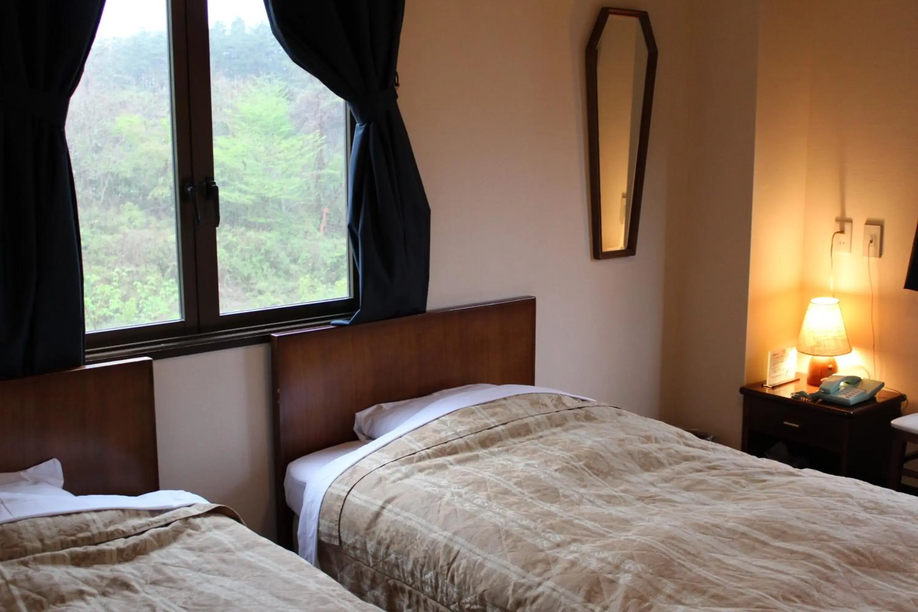 Twin Room in Matsushima Petit Hotel Bistro Abalon Twin Room in Matsushima Petit Hotel Bistro Abalon