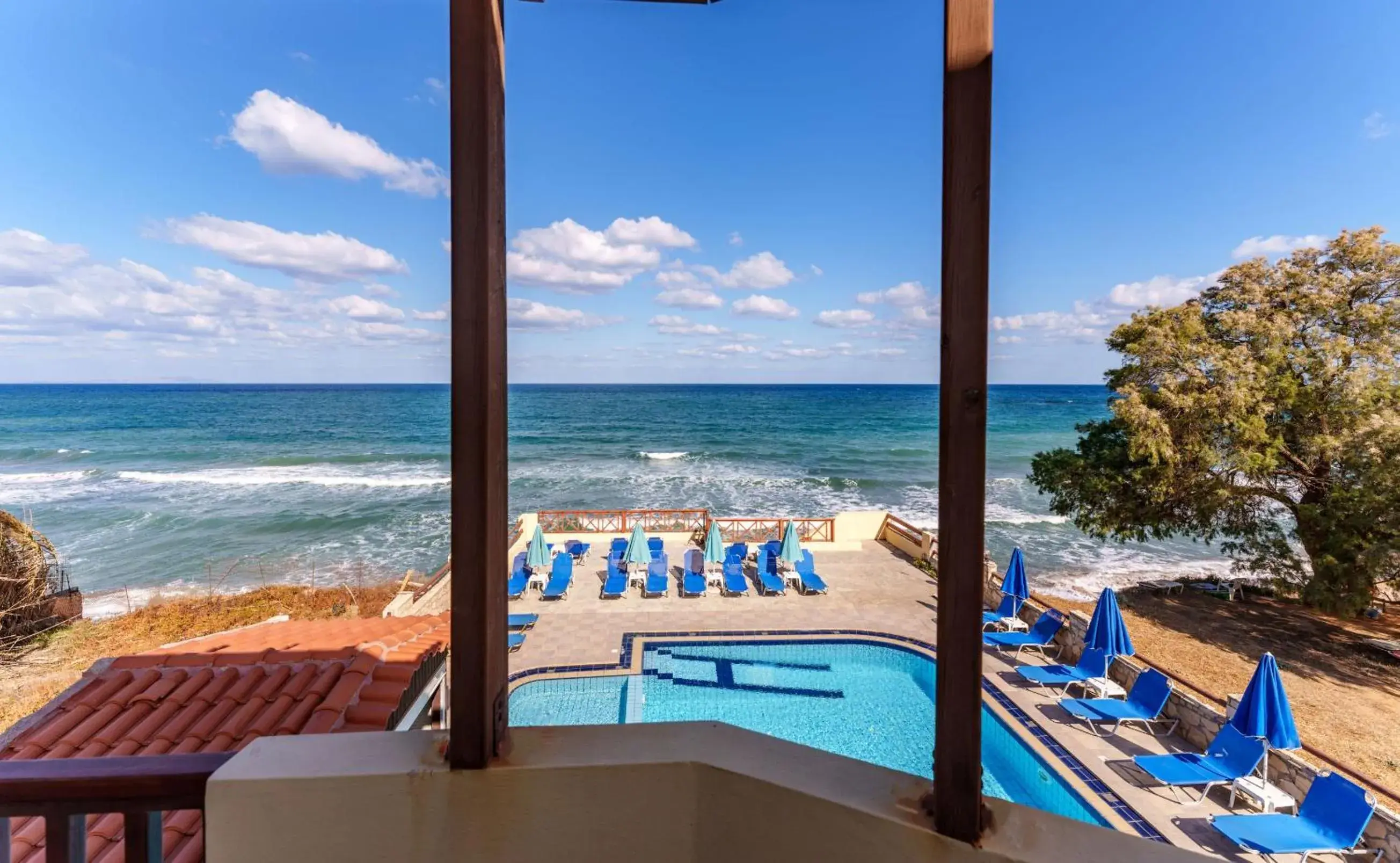 Double Room with Sea View in Dedalos Beach Hotel Double Room with Sea View in Dedalos Beach Hotel