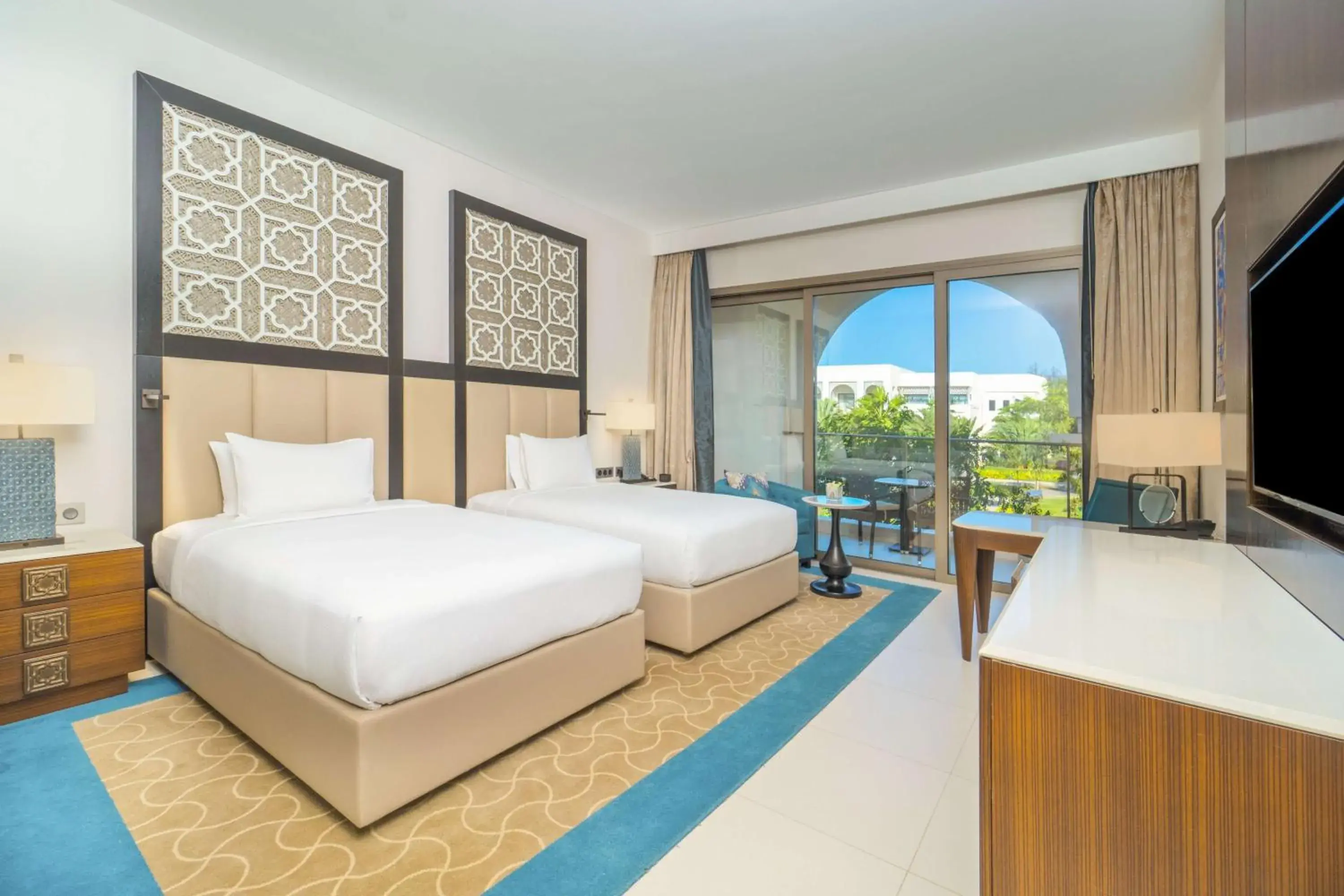 Double Room with Two Double Beds in Hilton Tangier Al Houara Resort & Spa Double Room with Two Double Beds in Hilton Tangier Al Houara Resort & Spa