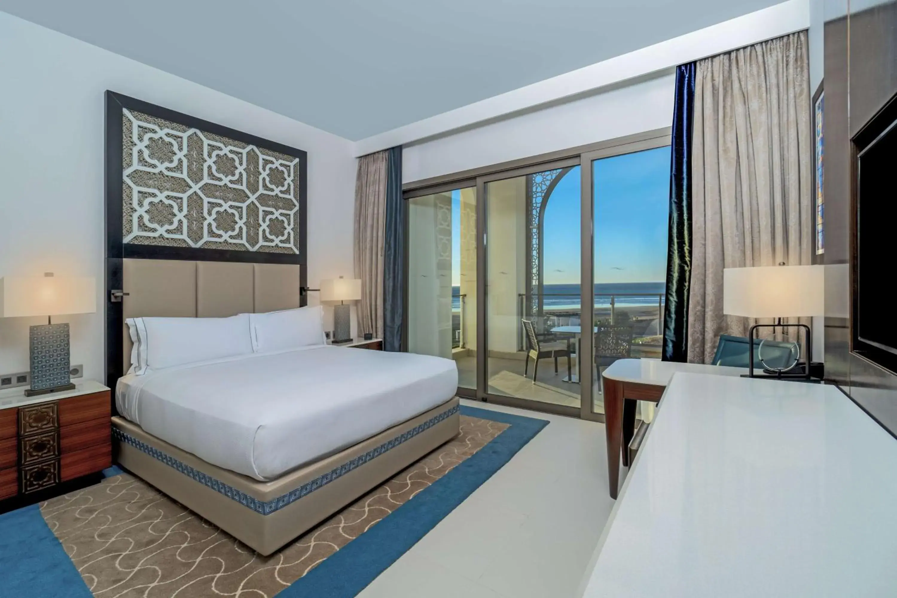 Deluxe King Room with Ocean View in Hilton Tangier Al Houara Resort & Spa Deluxe King Room with Ocean View in Hilton Tangier Al Houara Resort & Spa