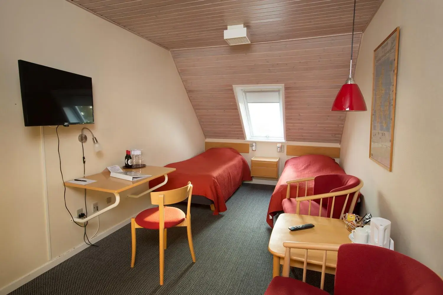 Twin Room in Agerskov Kro & Hotel Twin Room in Agerskov Kro & Hotel