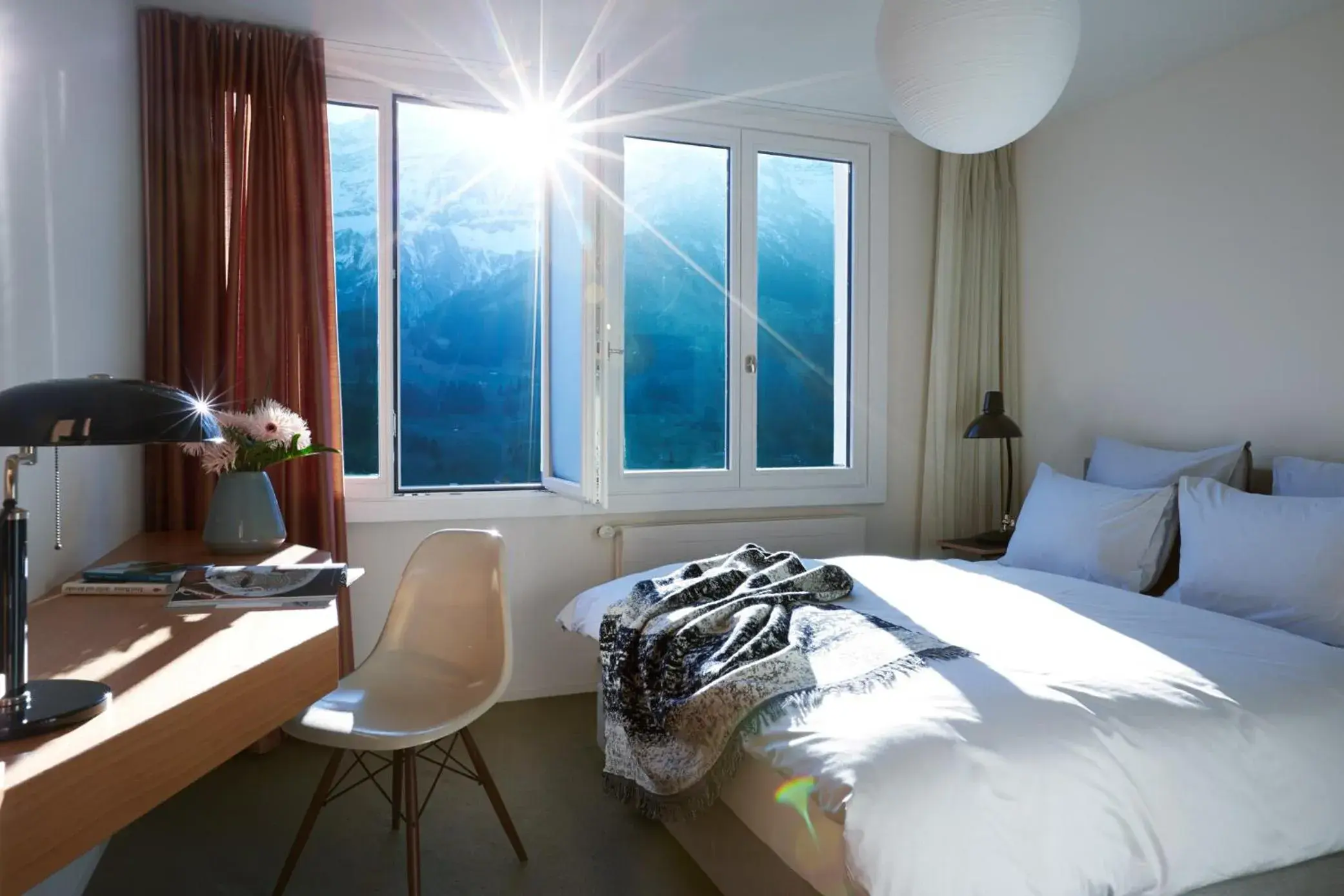 Single Room with Mountain View - single occupancy in Bellevue Parkhotel & Spa - Relais & Châteaux Single Room with Mountain View - single occupancy in Bellevue Parkhotel & Spa - Relais & Châteaux