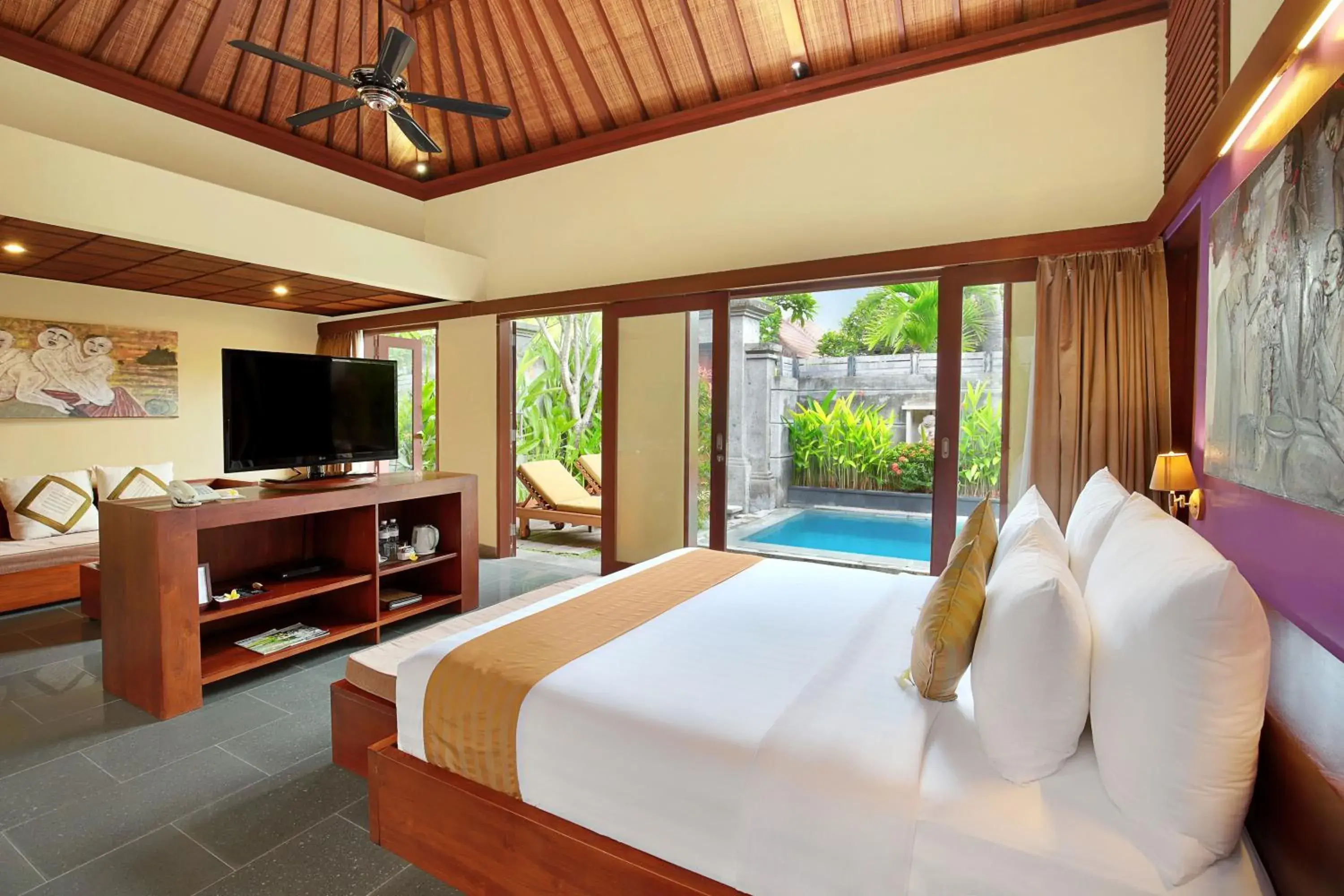 One-Bedroom Pool Villa with Floating Breakfast in Nyuh Bali Villas One-Bedroom Pool Villa with Floating Breakfast in Nyuh Bali Villas
