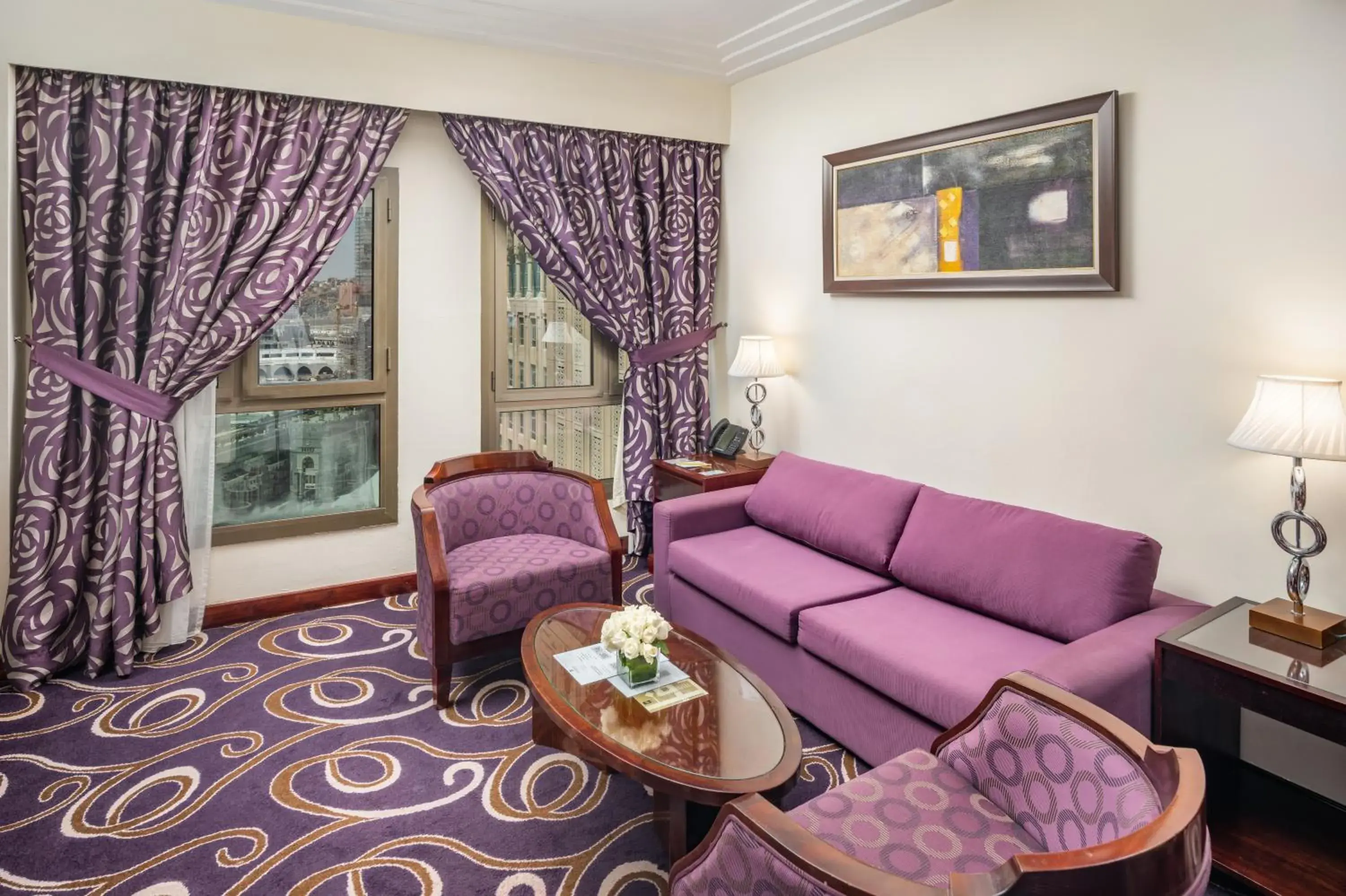 Junior Suite Haram View in Elaf Kinda Hotel Junior Suite Haram View in Elaf Kinda Hotel