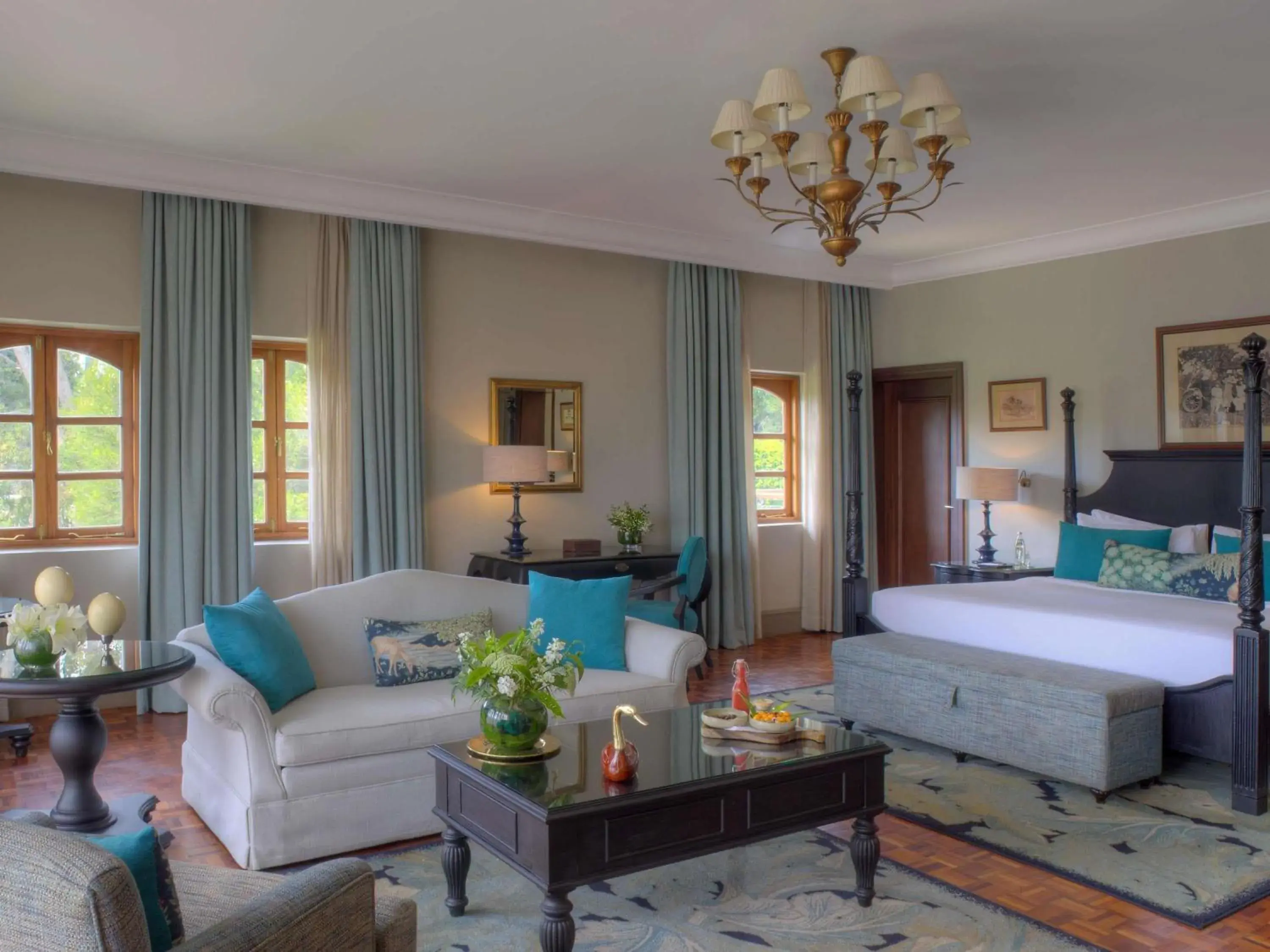 Junior King Suite - single occupancy in Fairmont Mount Kenya Safari Club Junior King Suite - single occupancy in Fairmont Mount Kenya Safari Club