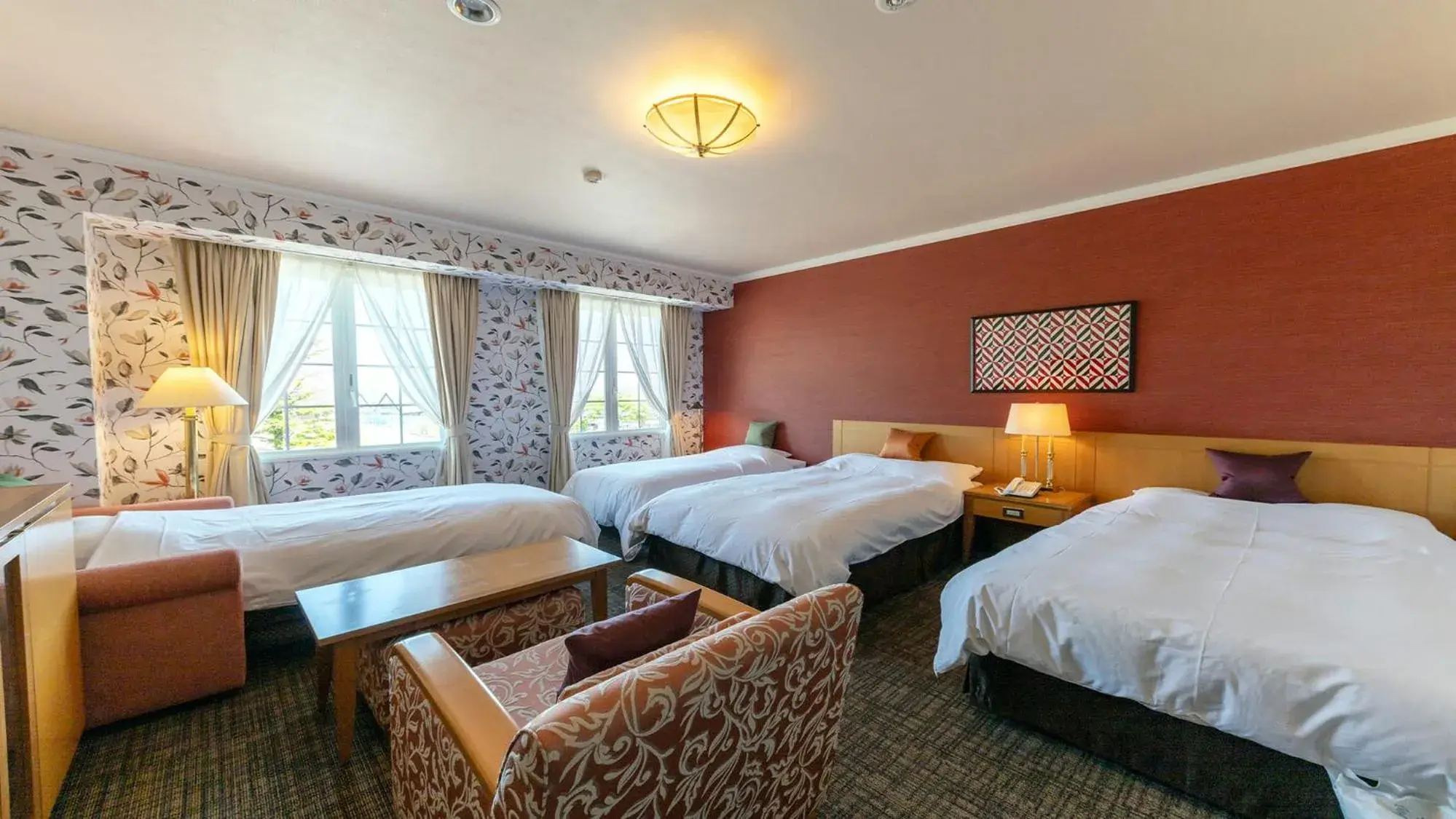 Deluxe Twin Room with Extra Bed - Non-Smoking in Satoyama Auberge & Hot Spring Wellness Spa Sakuragaike Kurgarden Deluxe Twin Room with Extra Bed - Non-Smoking in Satoyama Auberge & Hot Spring Wellness Spa Sakuragaike Kurgarden