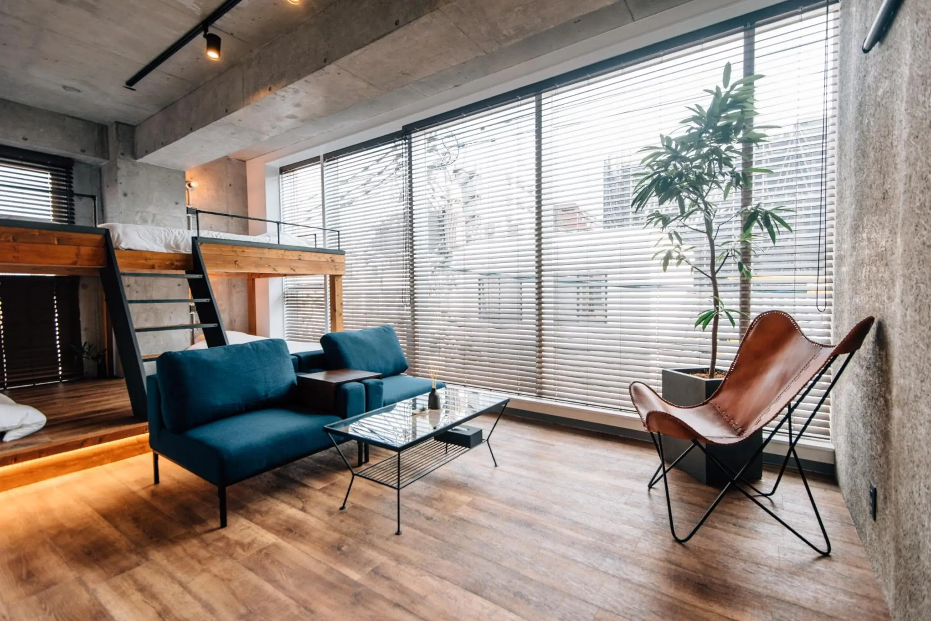 Day, Seating Area in mizuka Daimyo 1 - unmanned hotel - Day, Seating Area in mizuka Daimyo 1 - unmanned hotel -