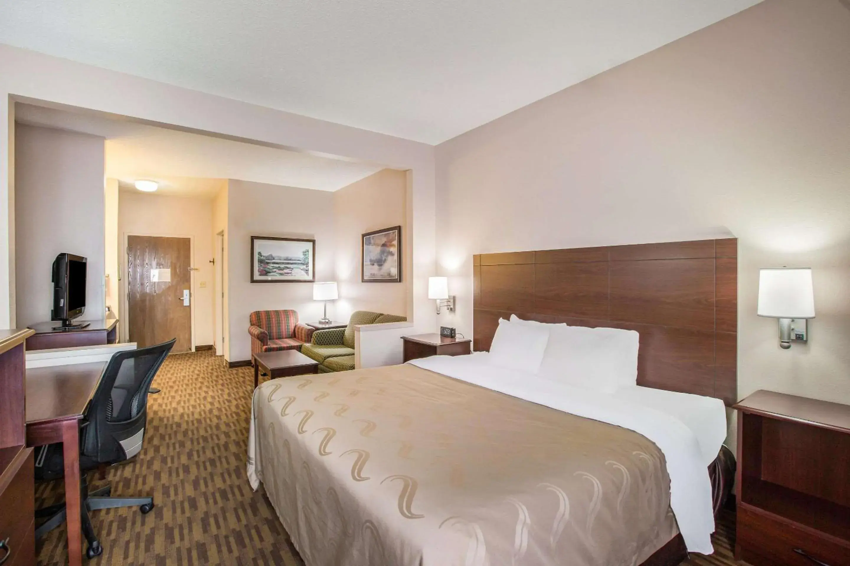 King Suite - Non-Smoking in Quality Inn & Suites Lawrence - University Area King Suite - Non-Smoking in Quality Inn & Suites Lawrence - University Area