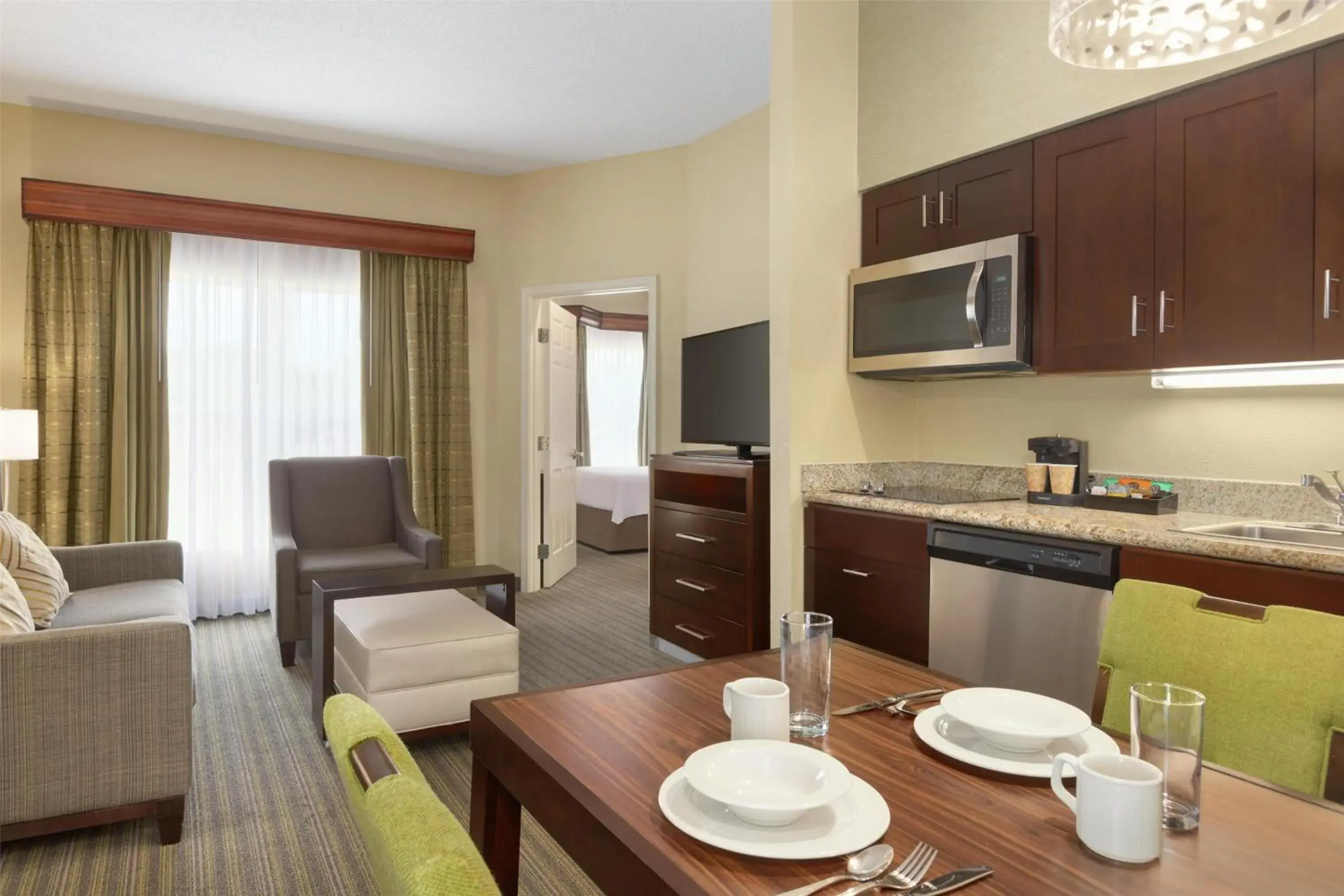 King Suite - Disability Access/Non-Smoking in Homewood Suites by Hilton St. Petersburg Clearwater King Suite - Disability Access/Non-Smoking in Homewood Suites by Hilton St. Petersburg Clearwater
