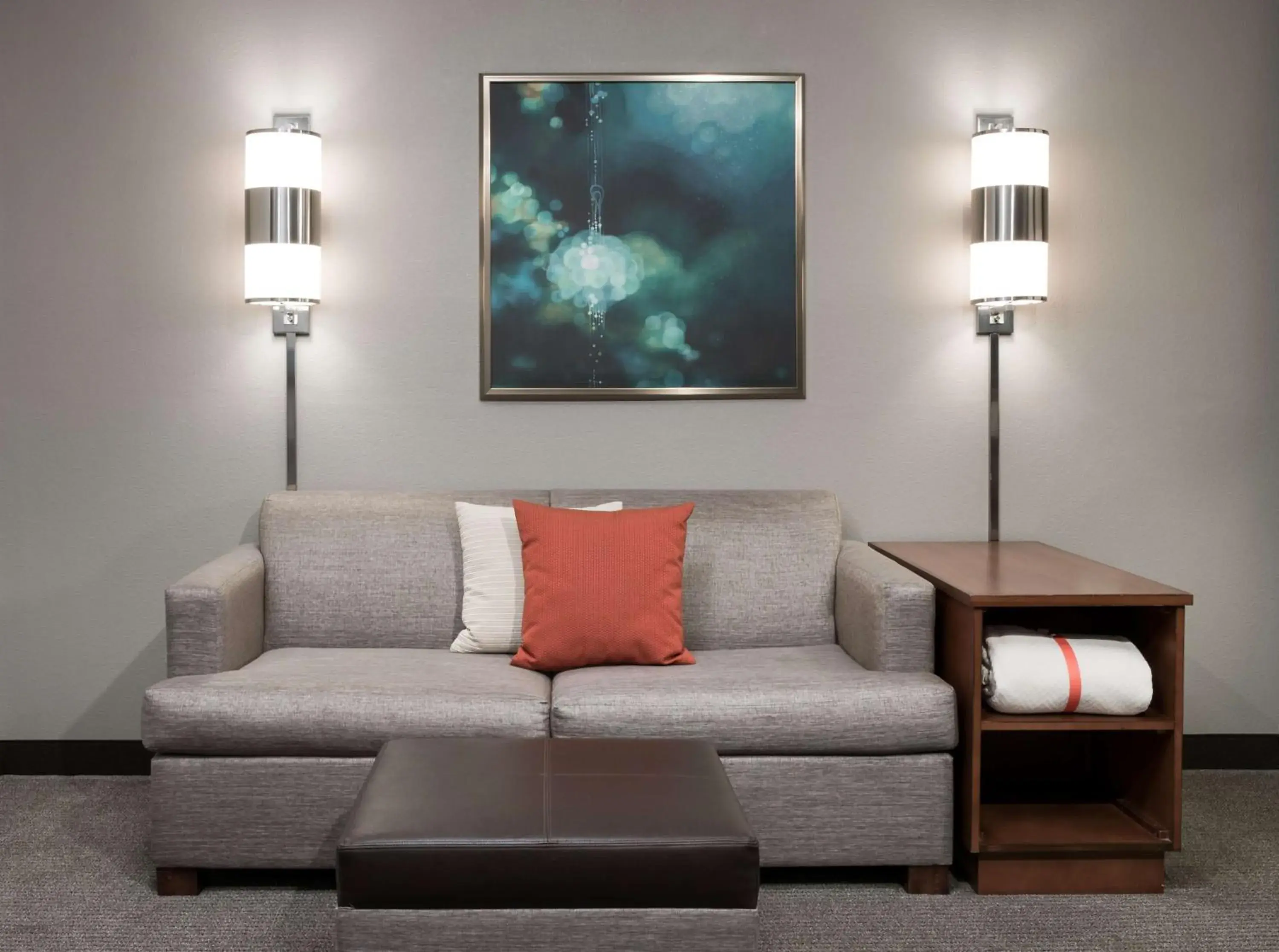 Queen Room with Two Queen Beds and Sofa Bed in Hyatt Place Jacksonville Airport Queen Room with Two Queen Beds and Sofa Bed in Hyatt Place Jacksonville Airport