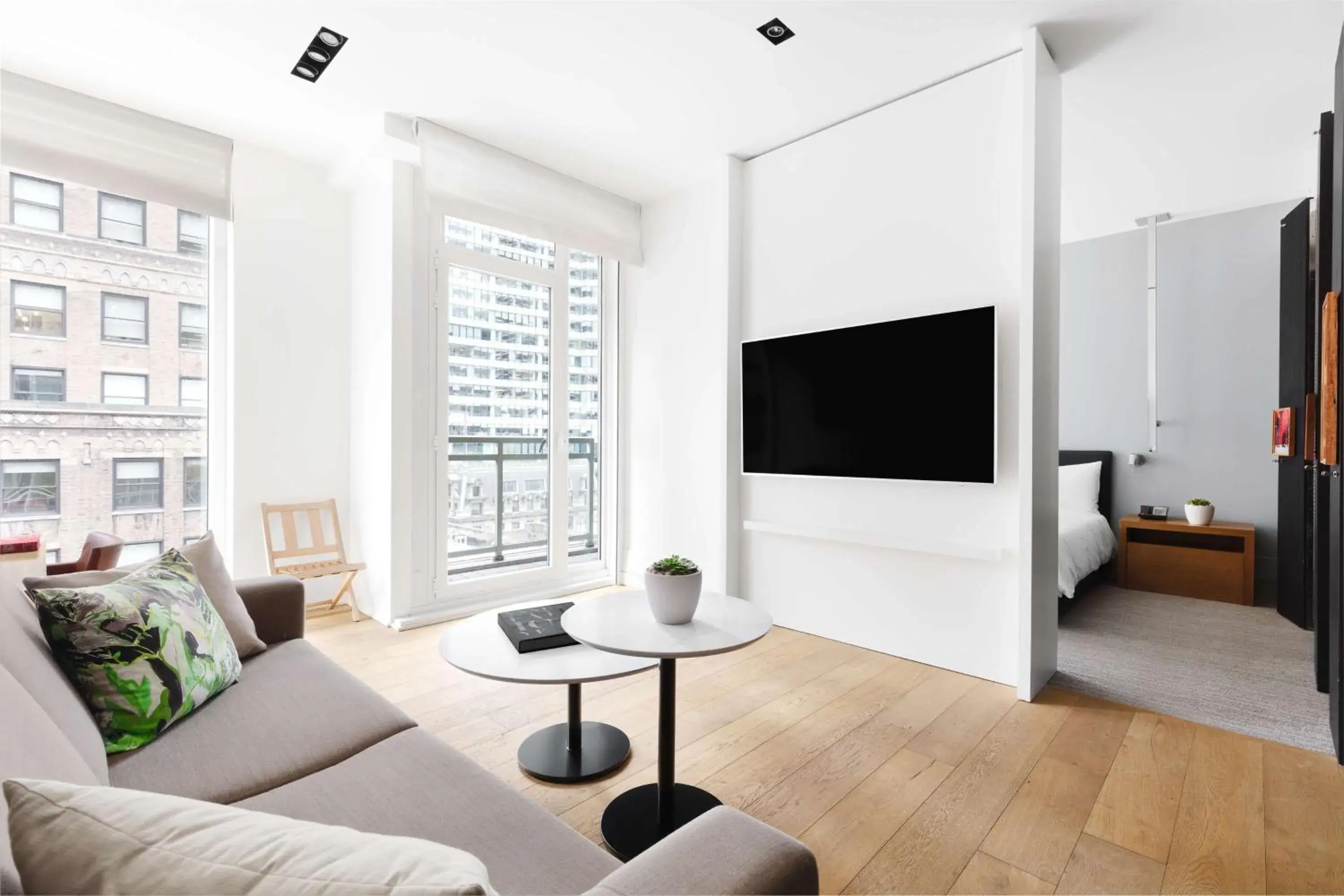 One-Bedroom Suite with Balcony in Andaz 5th Avenue, By Hyatt One-Bedroom Suite with Balcony in Andaz 5th Avenue, By Hyatt