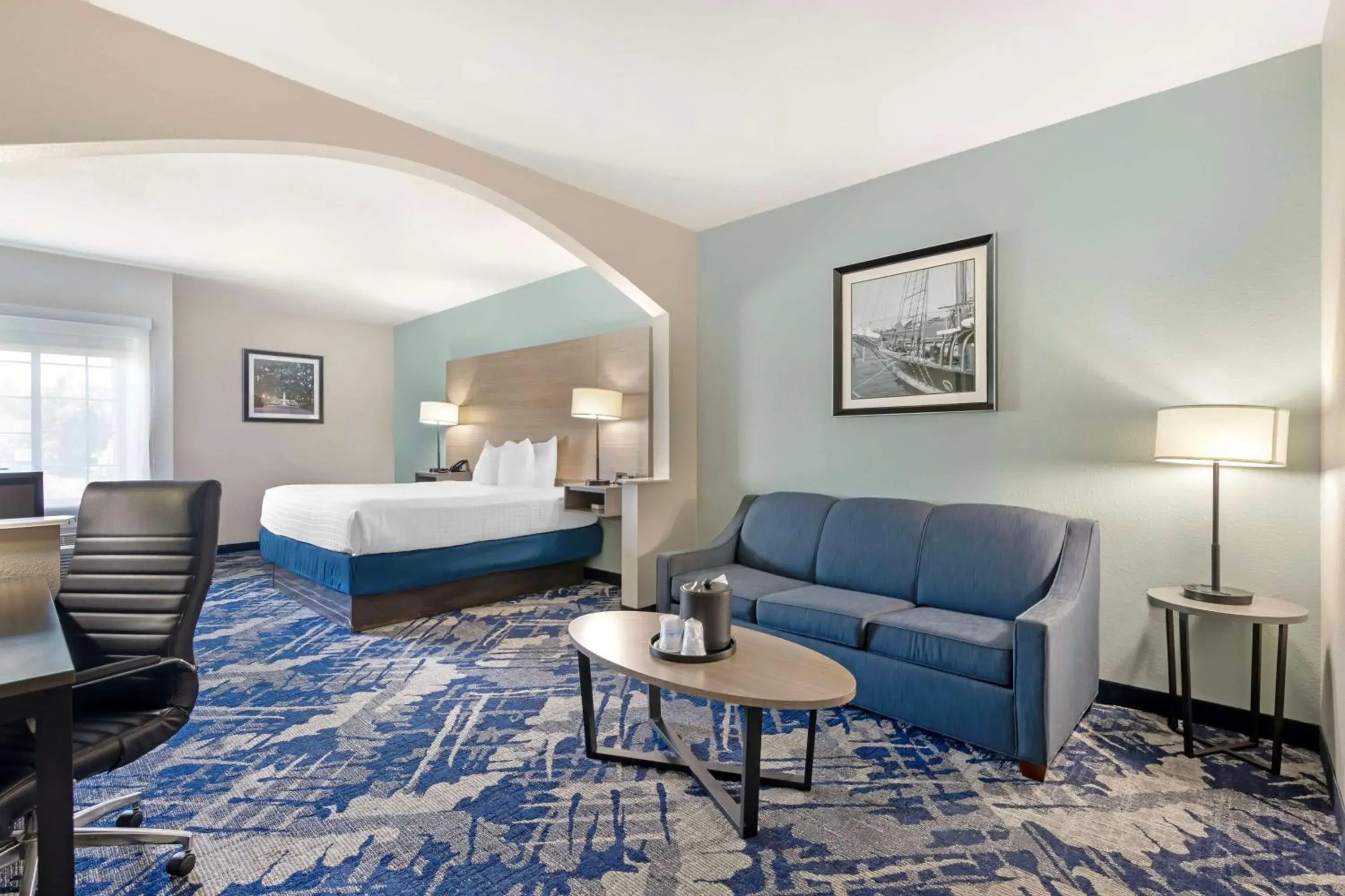 King Suite with Sofa Bed in Best Western Savannah Airport Inn & Suites King Suite with Sofa Bed in Best Western Savannah Airport Inn & Suites