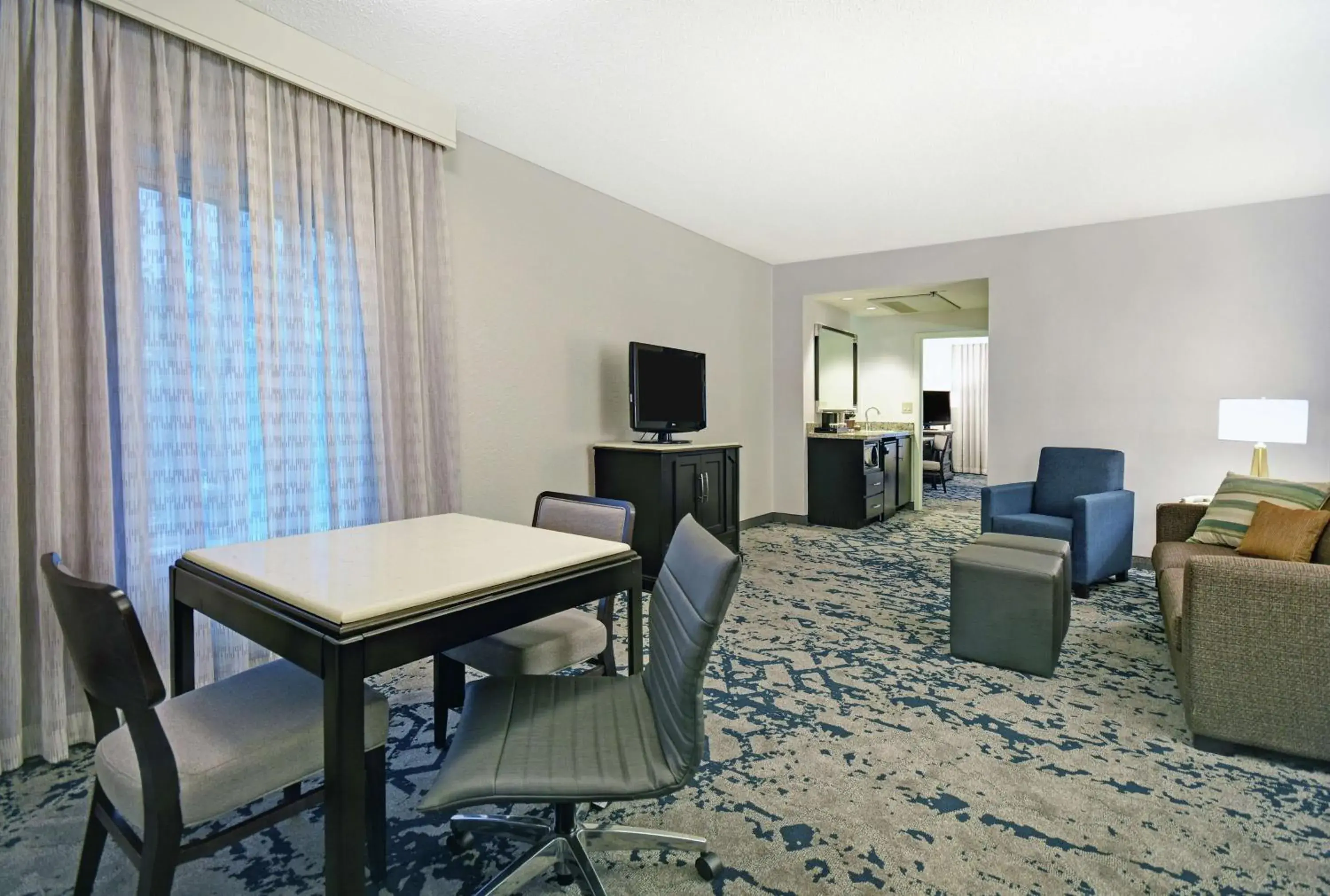 King Corner Suite with City View - Non-Smoking in Embassy Suites Charleston King Corner Suite with City View - Non-Smoking in Embassy Suites Charleston