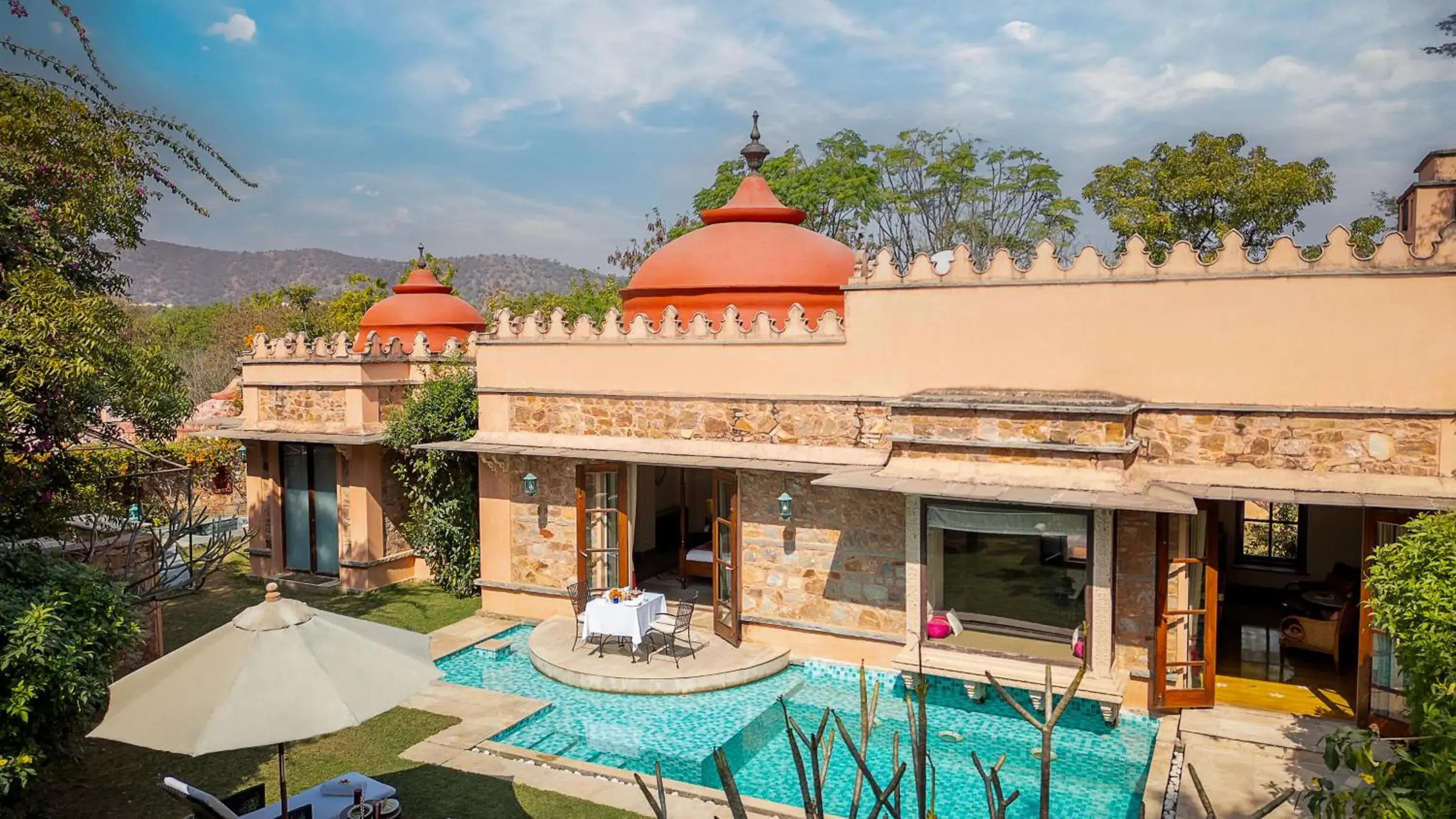 Luxury Pool and Spa Villa in Tree of Life Resort & Spa Jaipur Luxury Pool and Spa Villa in Tree of Life Resort & Spa Jaipur