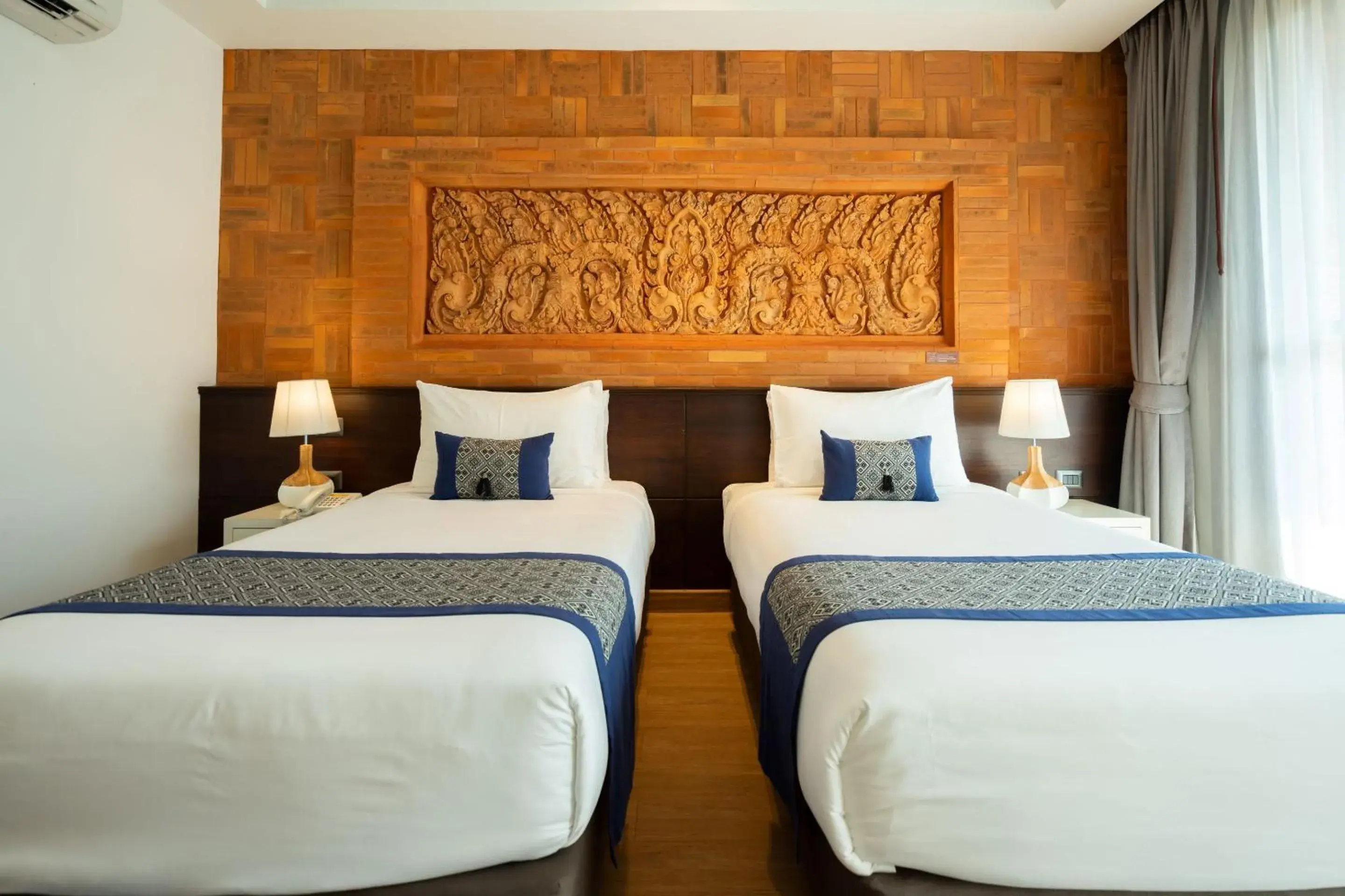 Deluxe Twin with Balcony in Phor Liang Meun Terracotta Arts Deluxe Twin with Balcony in Phor Liang Meun Terracotta Arts