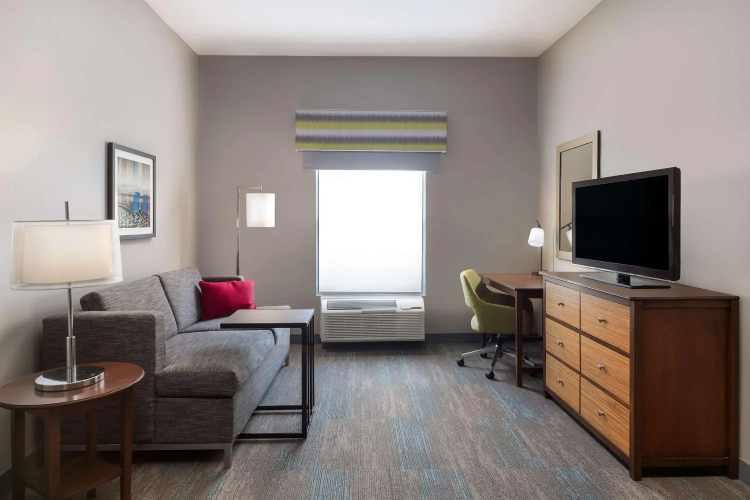 King Suite with Shower - Mobility/Hearing Access in Hampton Inn & Suites Fort Myers Beach/Sanibel Gateway King Suite with Shower - Mobility/Hearing Access in Hampton Inn & Suites Fort Myers Beach/Sanibel Gateway