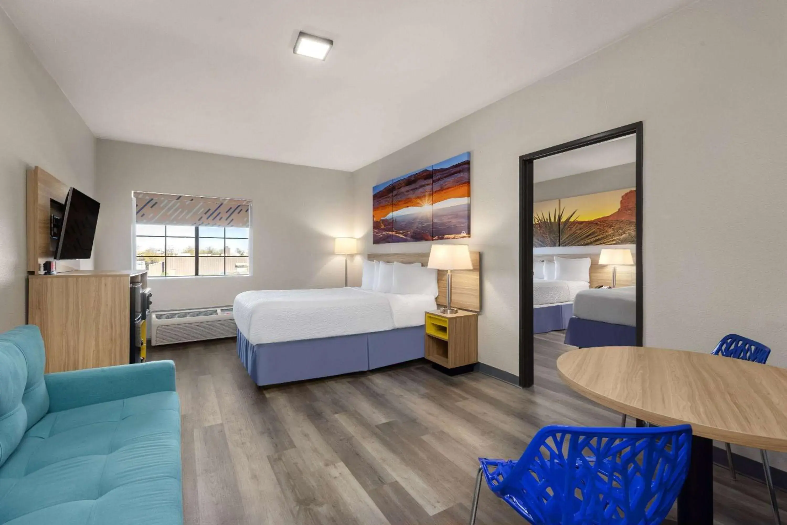 Suite One Bedroom with Three Queen Beds - Non-Smoking in Days Inn & Suites by Wyndham Tucson/Marana Suite One Bedroom with Three Queen Beds - Non-Smoking in Days Inn & Suites by Wyndham Tucson/Marana