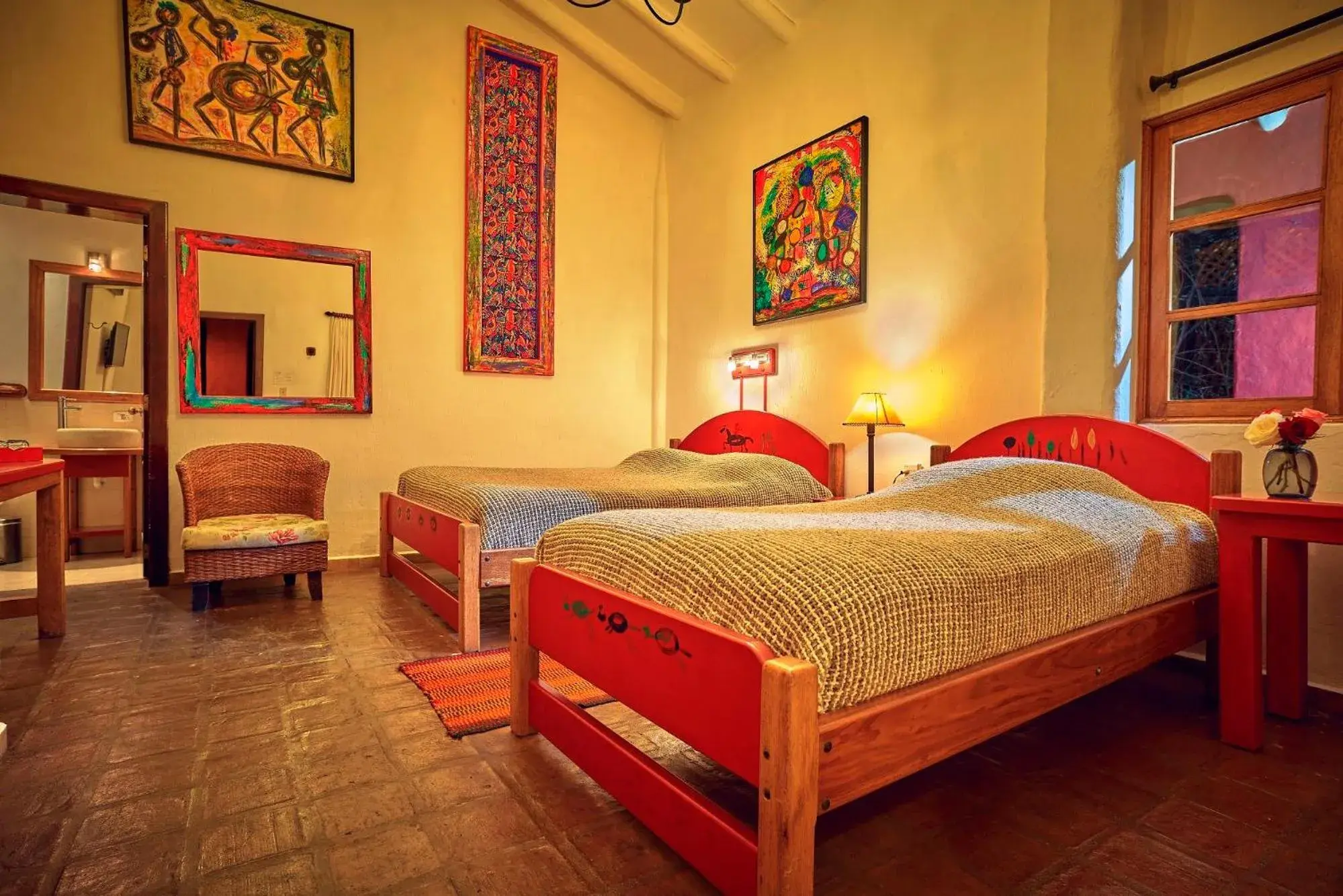 Standard Triple Room in Hosteria Museart Pantavi Standard Triple Room in Hosteria Museart Pantavi