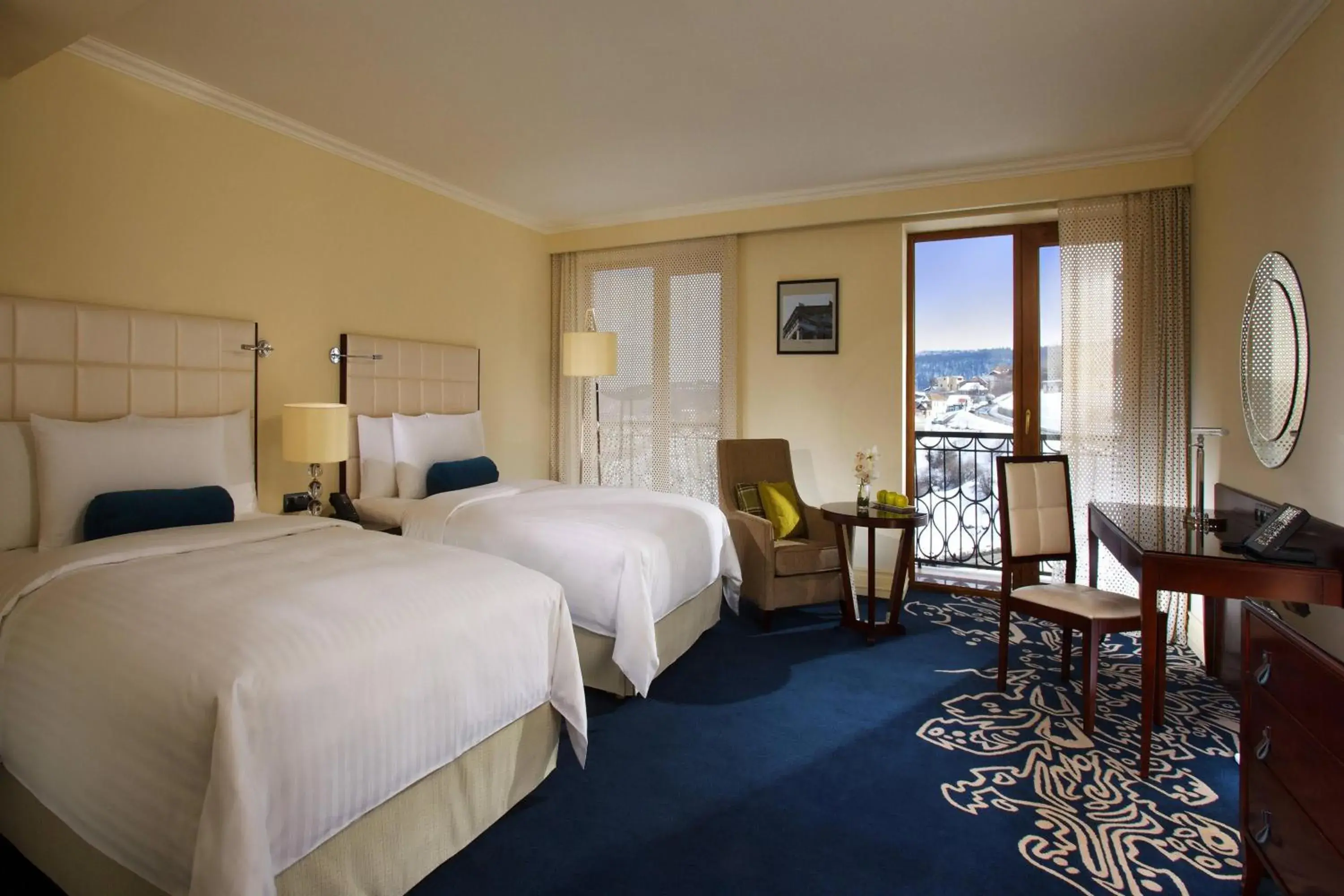 Main Building Deluxe, Guest room, Two Double beds, Main in Tsaghkadzor Marriott Hotel Main Building Deluxe, Guest room, Two Double beds, Main in Tsaghkadzor Marriott Hotel