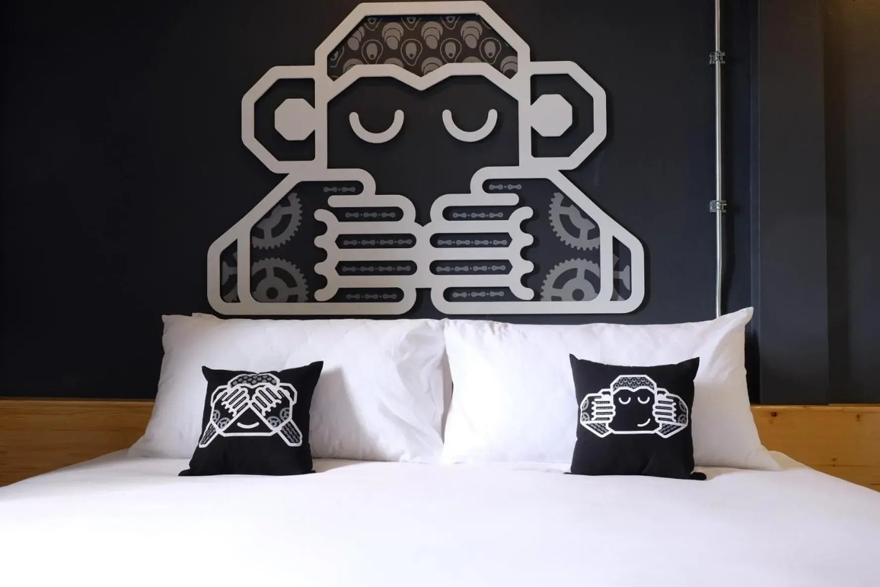 Standard King Room in Blu Monkey Hub & Hotel Surat Thani Standard King Room in Blu Monkey Hub & Hotel Surat Thani