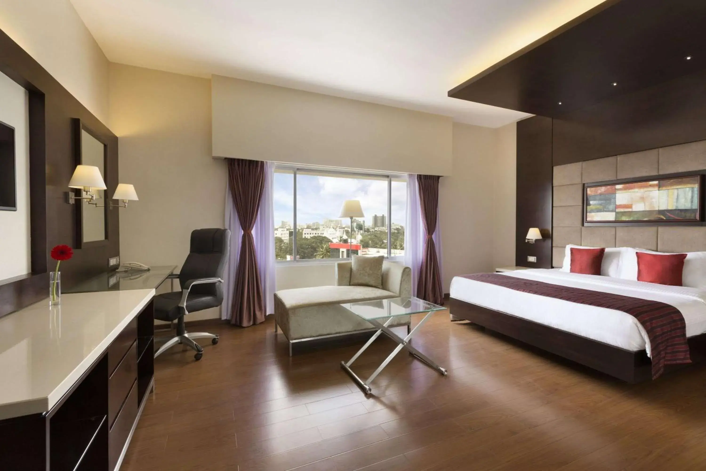 Deluxe King Non-Smoking Room - single occupancy - Book & Unlock Exclusive Deals in Ramada by Wyndham Chennai Egmore Deluxe King Non-Smoking Room - single occupancy - Book & Unlock Exclusive Deals in Ramada by Wyndham Chennai Egmore