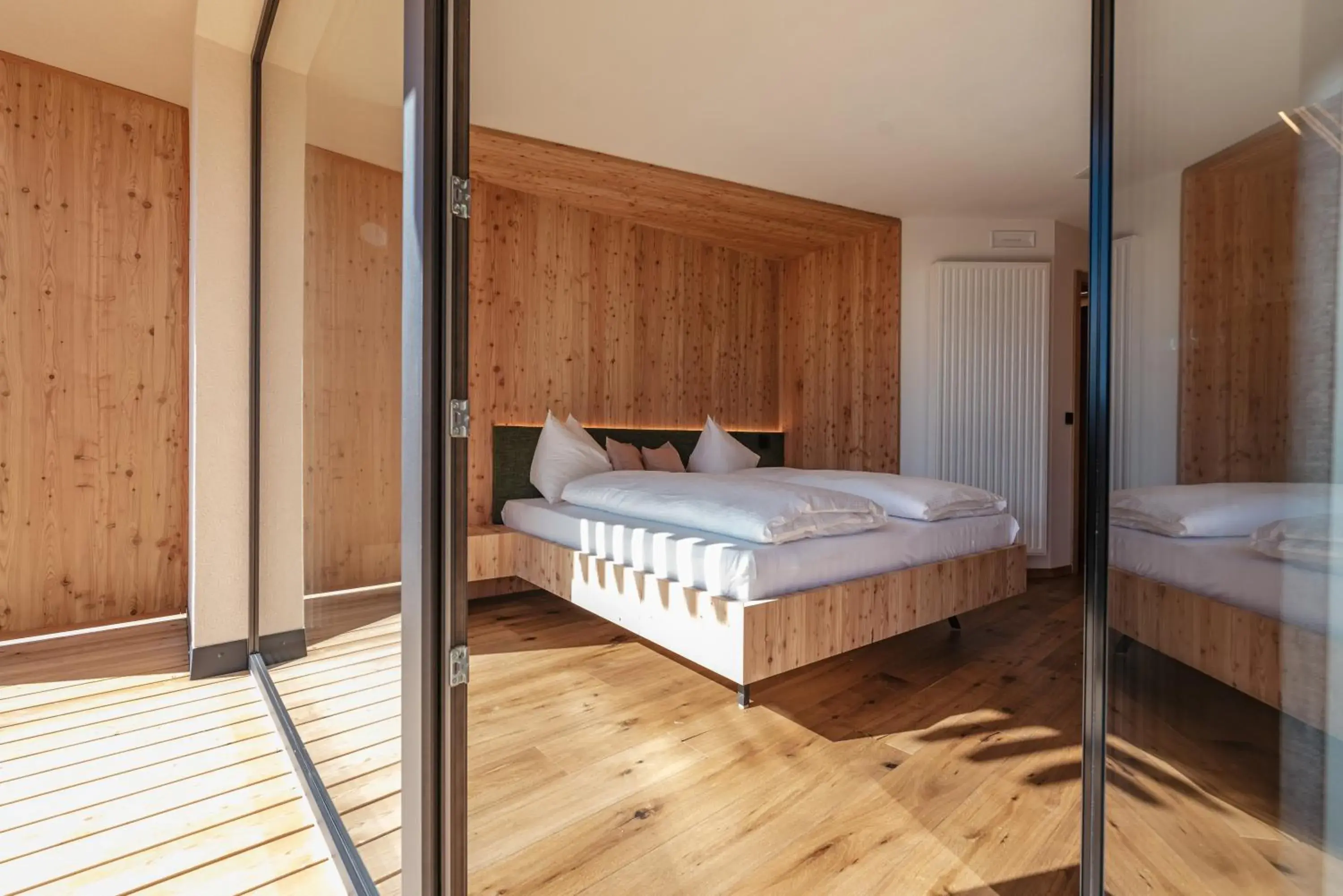 Deluxe Double Room with Balcony in Oberhauser Hütte Rodenecker - Lüsner Alm Deluxe Double Room with Balcony in Oberhauser Hütte Rodenecker - Lüsner Alm