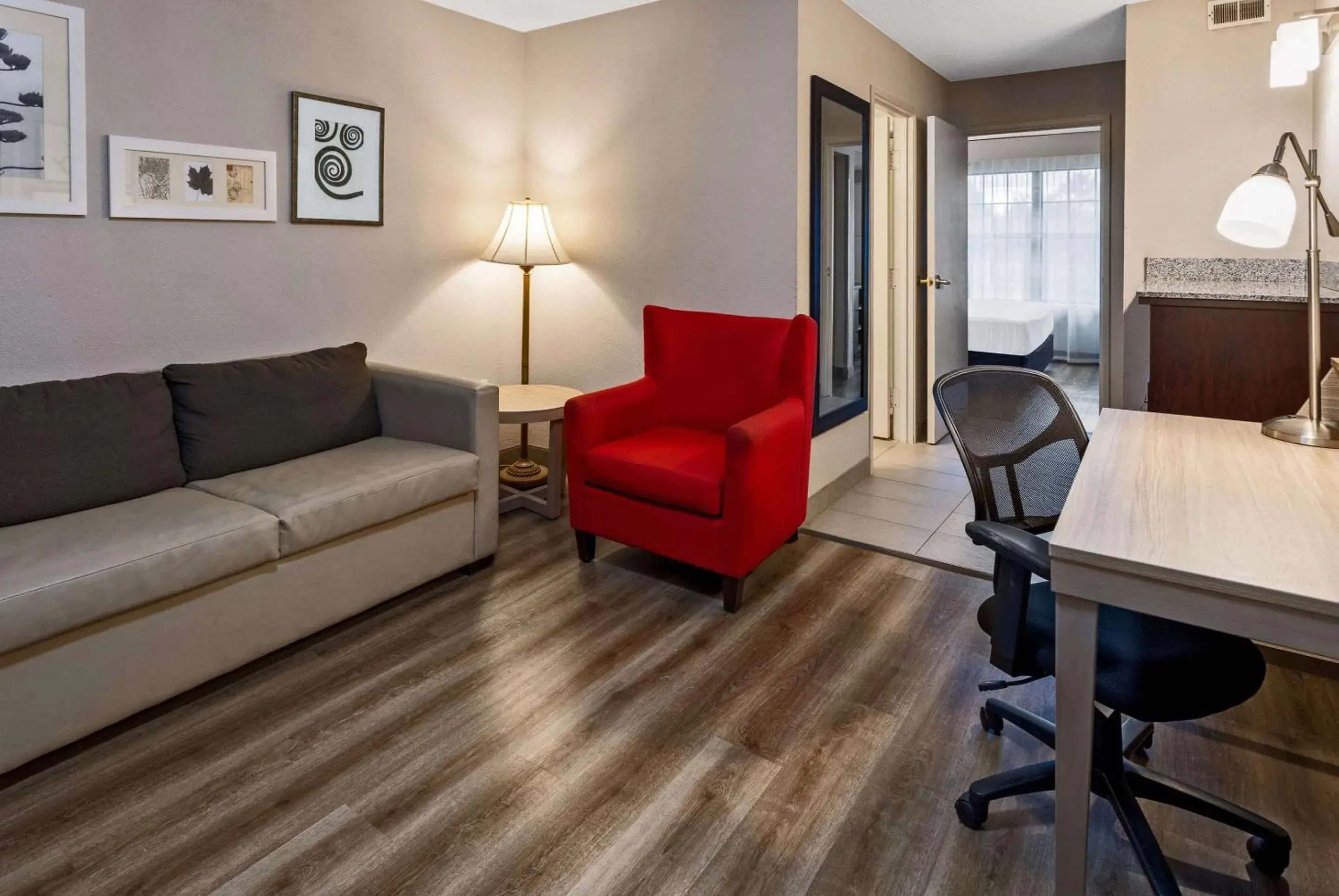 King Suite with Sofa bed - Disability Access/Non Smoking/Interior Hall in Country Inn & Suites by Radisson, Salisbury, MD King Suite with Sofa bed - Disability Access/Non Smoking/Interior Hall in Country Inn & Suites by Radisson, Salisbury, MD