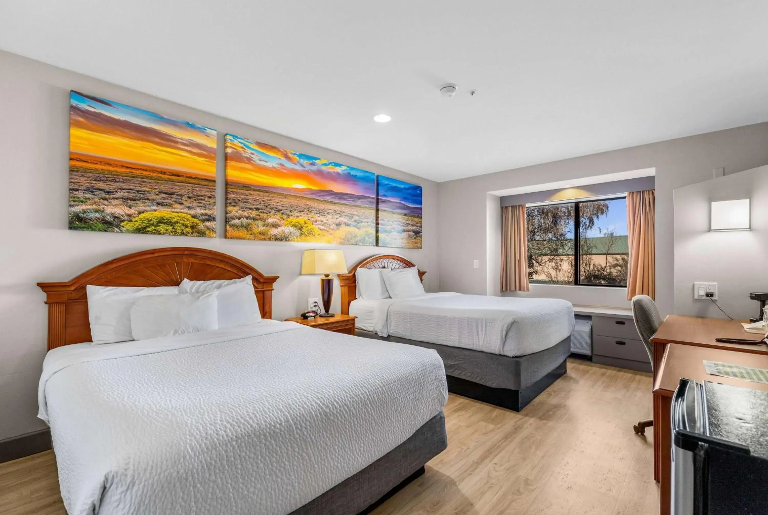 Queen Room with Two Queen Beds - Mobility Access/Non-Smoking in Days Inn by Wyndham Camp Verde Arizona Queen Room with Two Queen Beds - Mobility Access/Non-Smoking in Days Inn by Wyndham Camp Verde Arizona