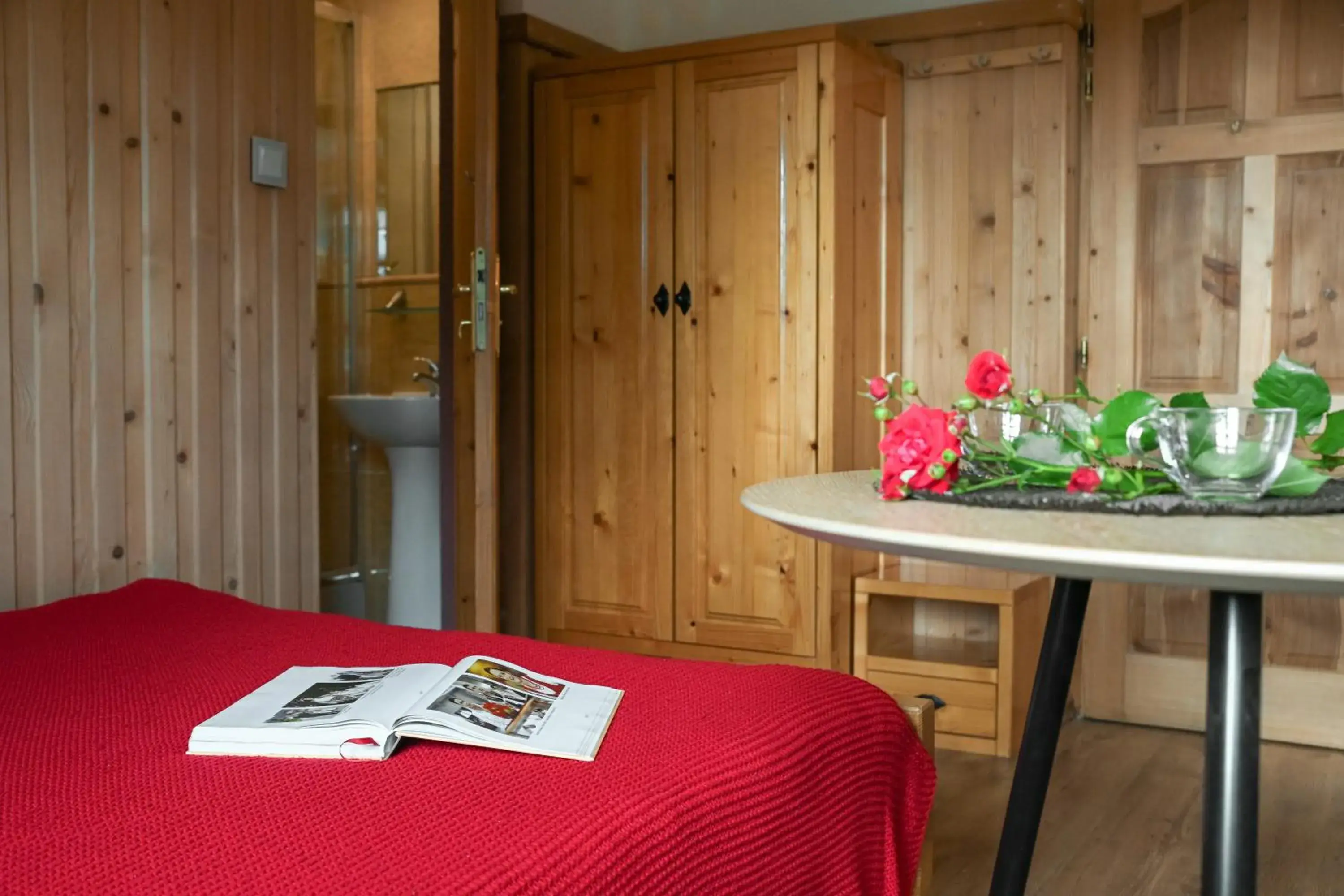 Comfort Double Room with Shower - single occupancy in Zakątek Pod Smrekami Comfort Double Room with Shower - single occupancy in Zakątek Pod Smrekami