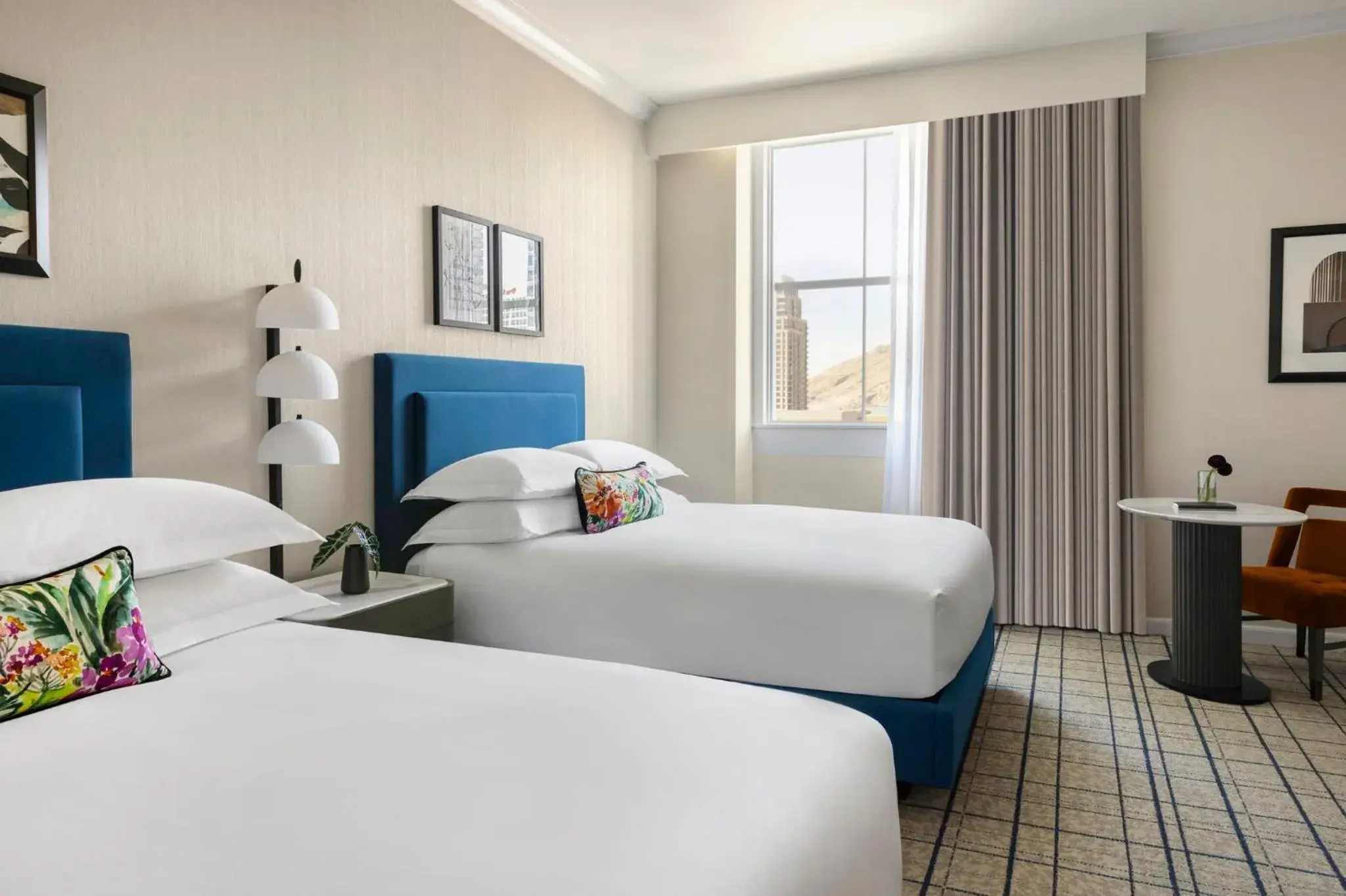 Essential Queen Room with Two Queen Beds and City View in Kimpton Hotel Monaco Salt Lake City by IHG Essential Queen Room with Two Queen Beds and City View in Kimpton Hotel Monaco Salt Lake City by IHG