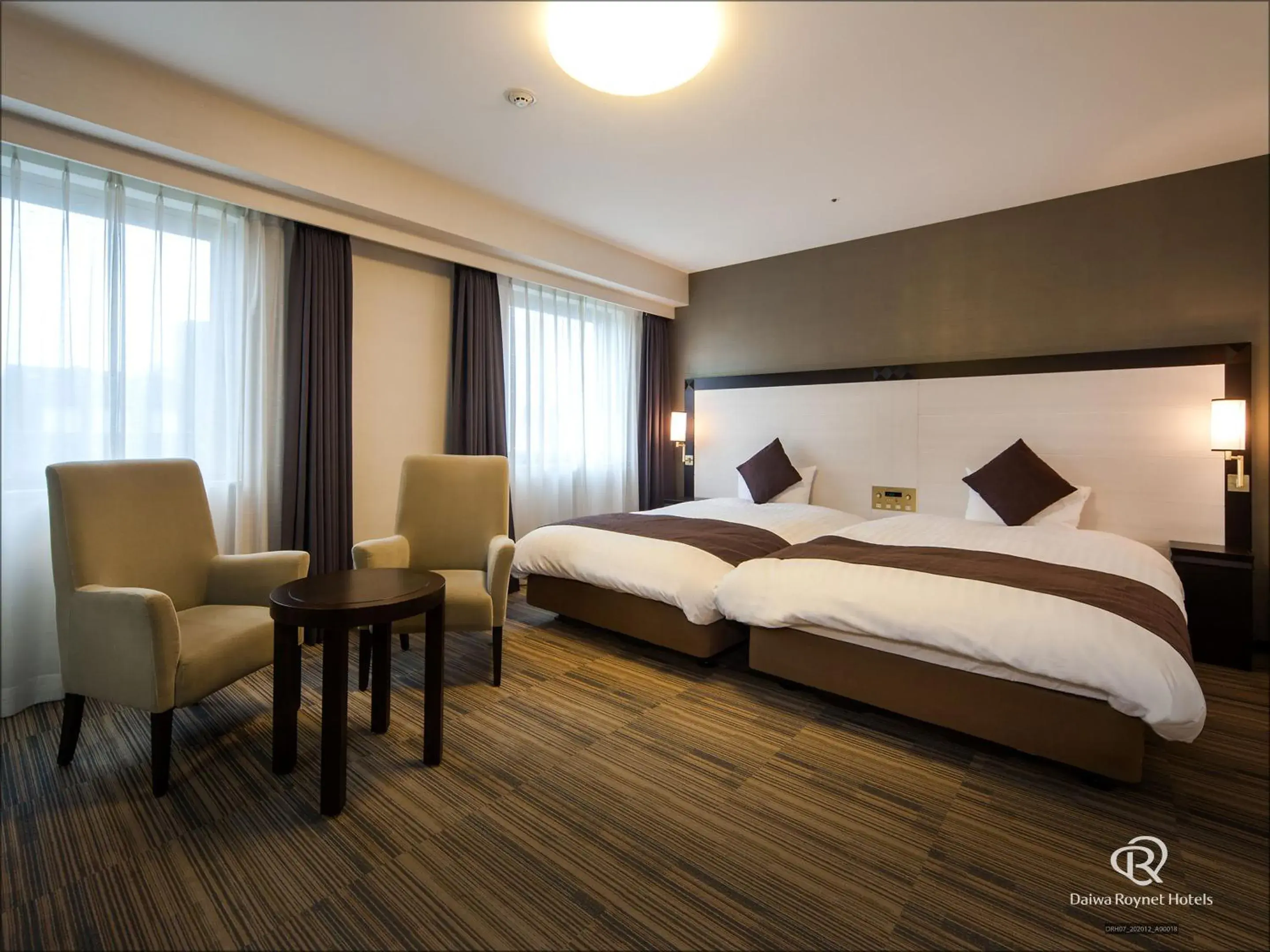 Hollywood Twin Room - Non-Smoking in Daiwa Roynet Hotel Oita Hollywood Twin Room - Non-Smoking in Daiwa Roynet Hotel Oita