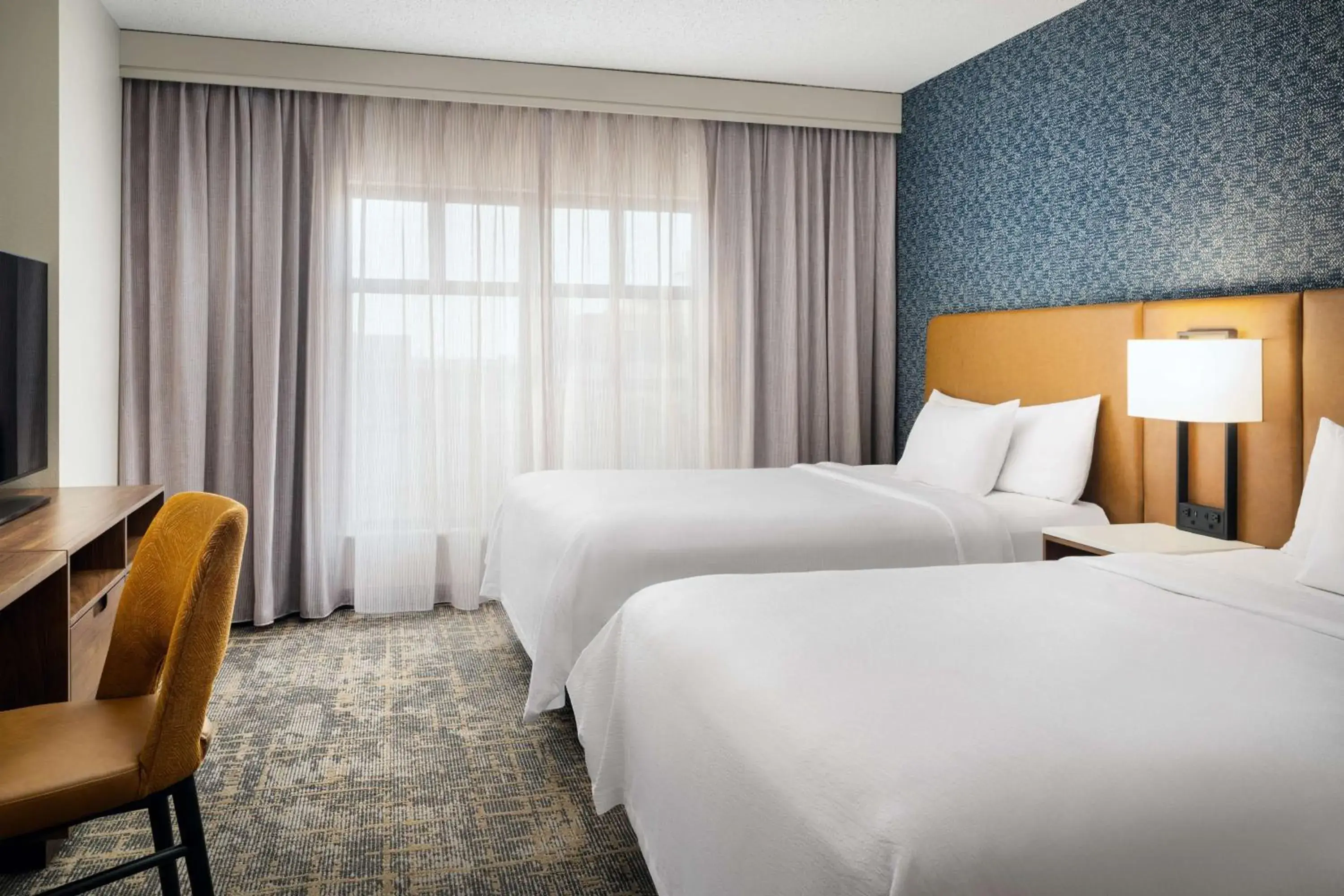 Queen Room with Two Queen Beds - Disability Access with tub in Embassy Suites Lincoln Queen Room with Two Queen Beds - Disability Access with tub in Embassy Suites Lincoln