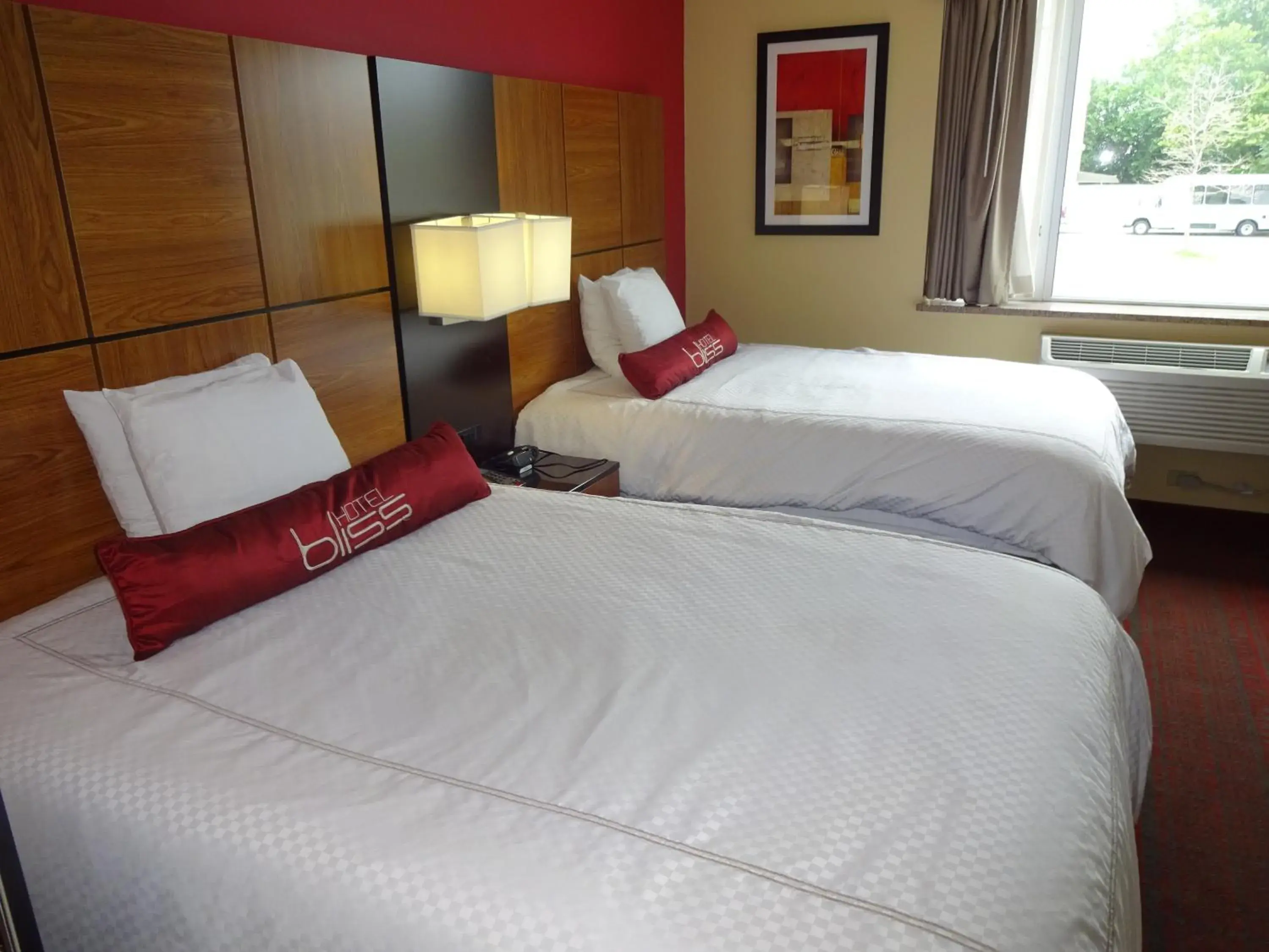 Double Room with Two Double Beds in Hotel Bliss - Brooklyn Double Room with Two Double Beds in Hotel Bliss - Brooklyn