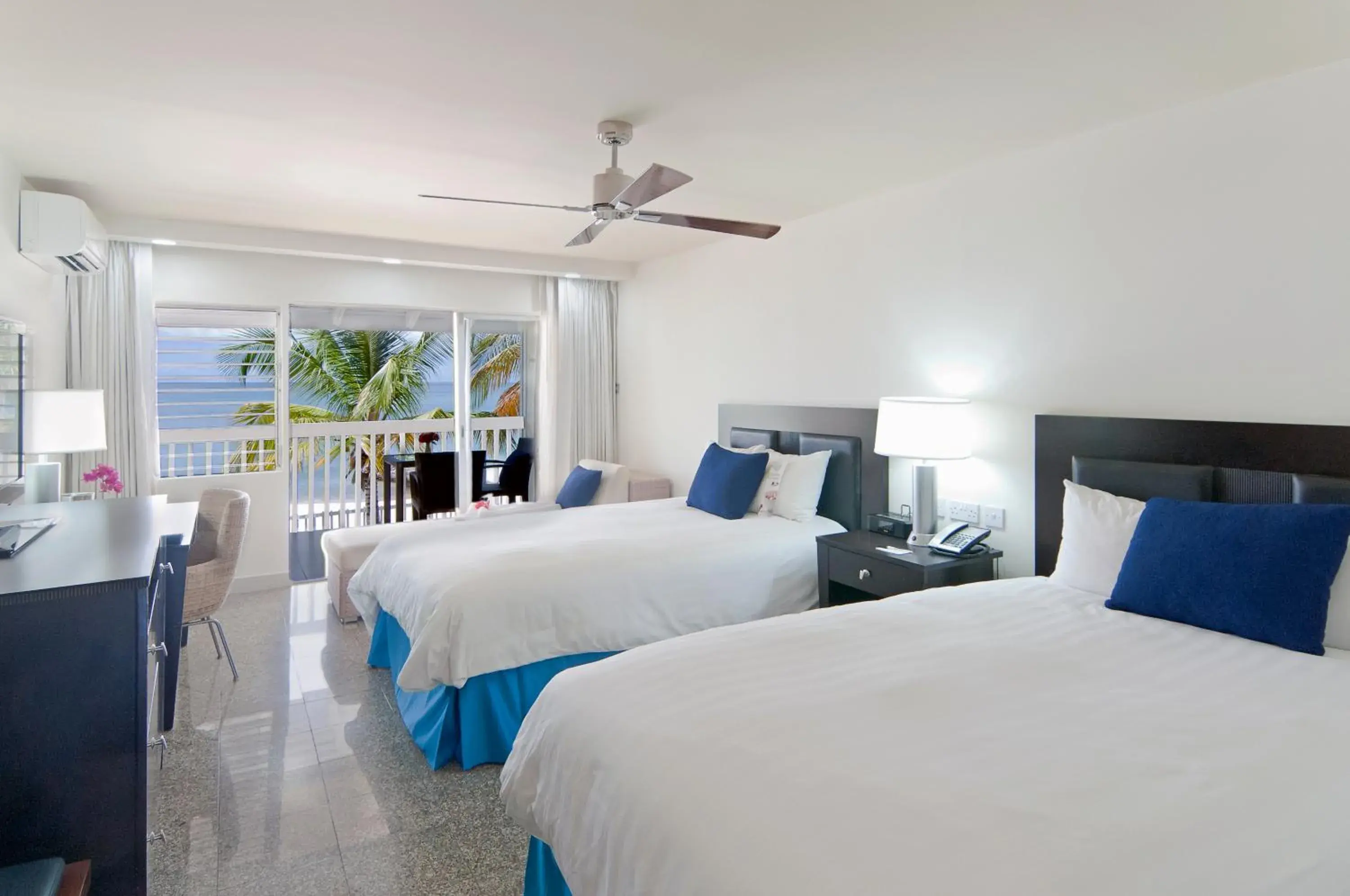 Double Room with Two Double Beds and Ocean View in Radisson Grenada Beach Resort Double Room with Two Double Beds and Ocean View in Radisson Grenada Beach Resort