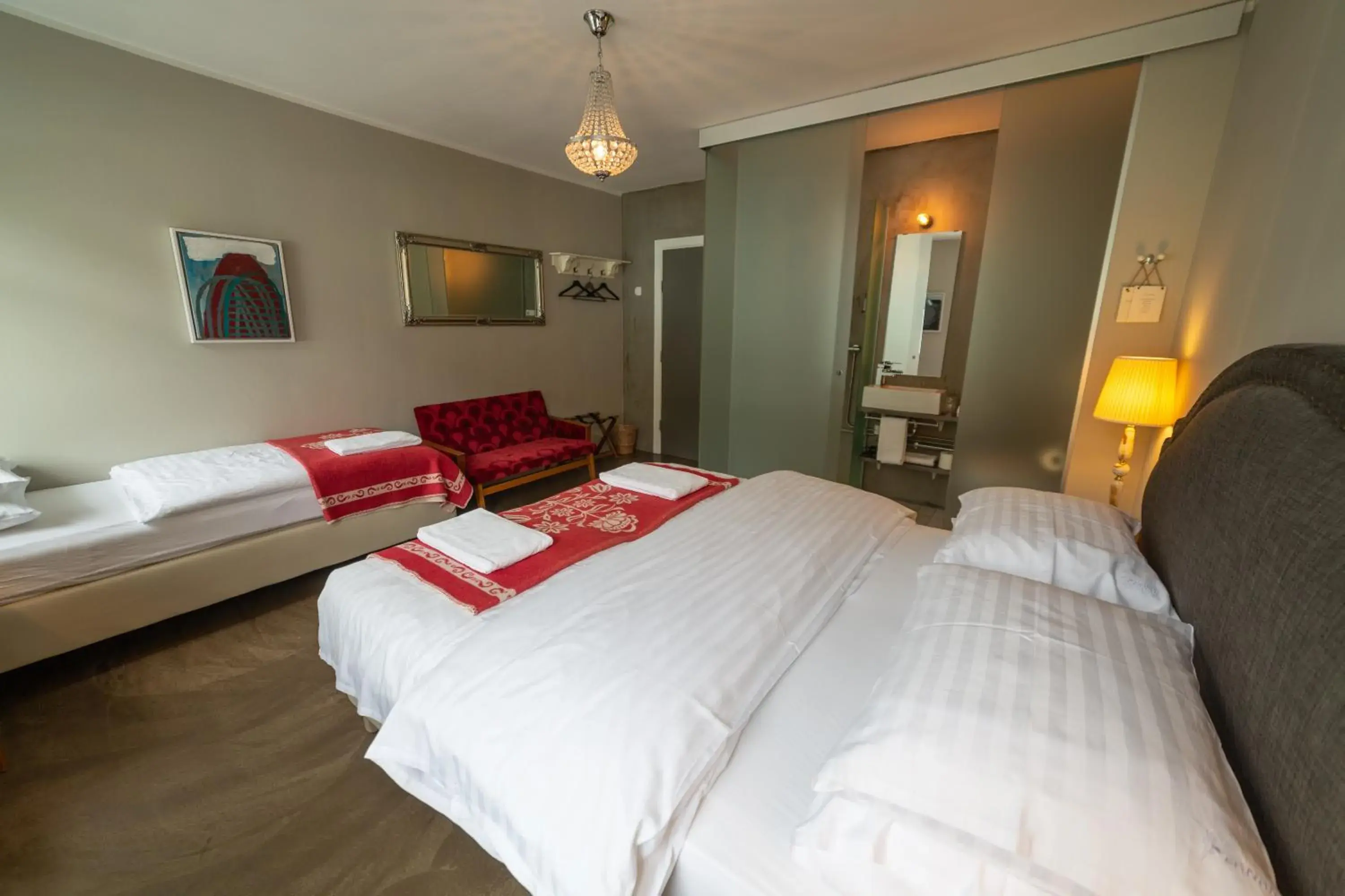 Triple Room in Hotel Siglunes Triple Room in Hotel Siglunes