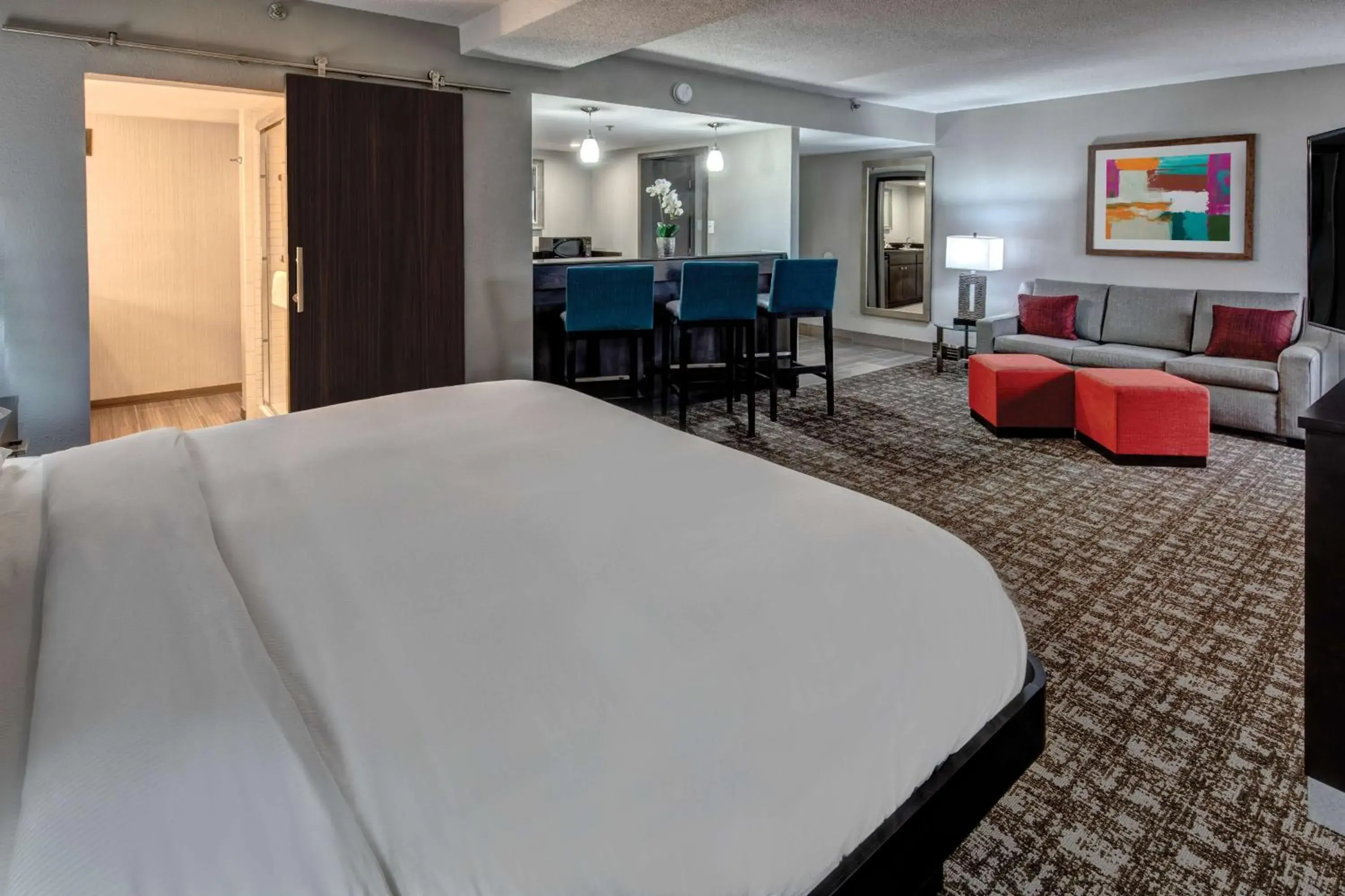 Junior King Suite with Sofa Bed in DoubleTree by Hilton Jackson Junior King Suite with Sofa Bed in DoubleTree by Hilton Jackson